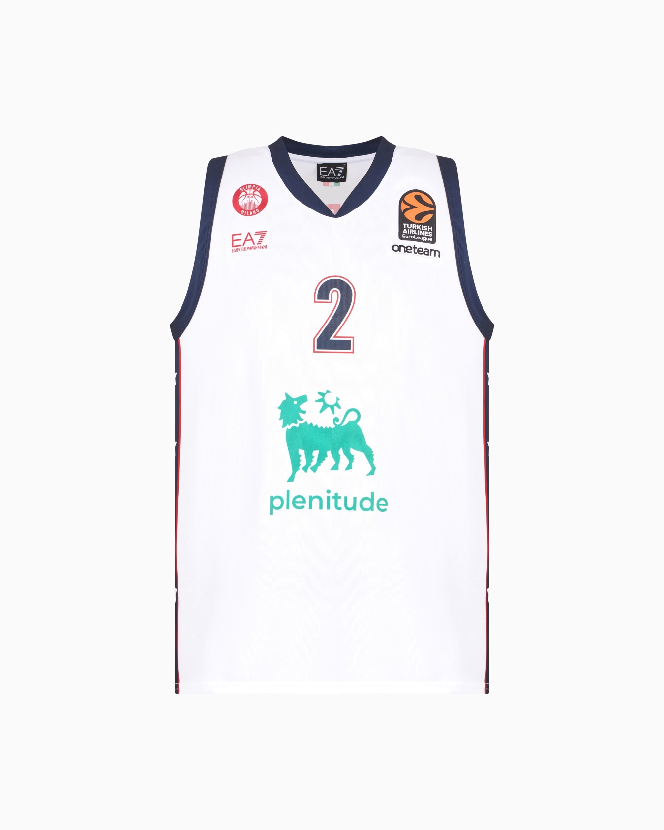 Maillot réplique Olimpia Milano Euroligue 24/25 Diapositive 0