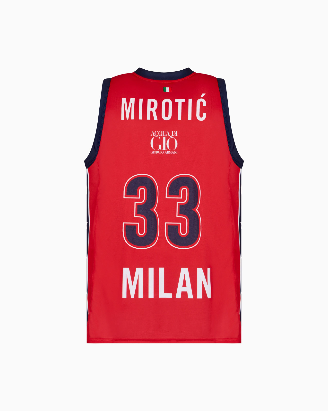 Maillot réplique Olimpia Milano Euroligue 24/25 Diapositive 1
