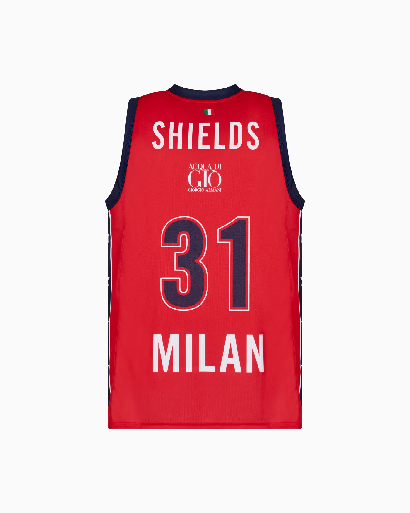 Maillot réplique Olimpia Milano Euroligue 24/25 Diapositive 1