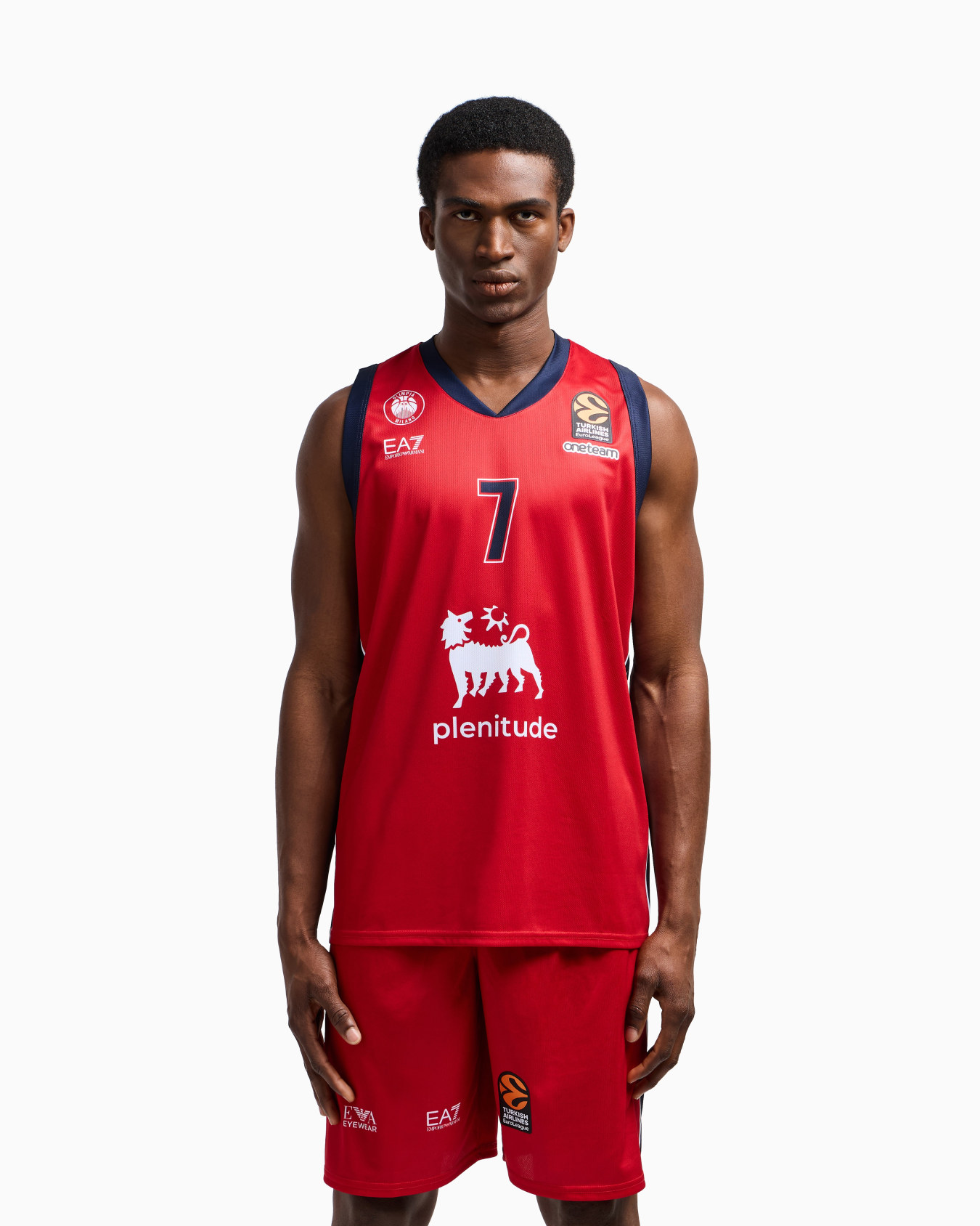 Maillot réplique Olimpia Milano Euroligue 24/25 Diapositive 1