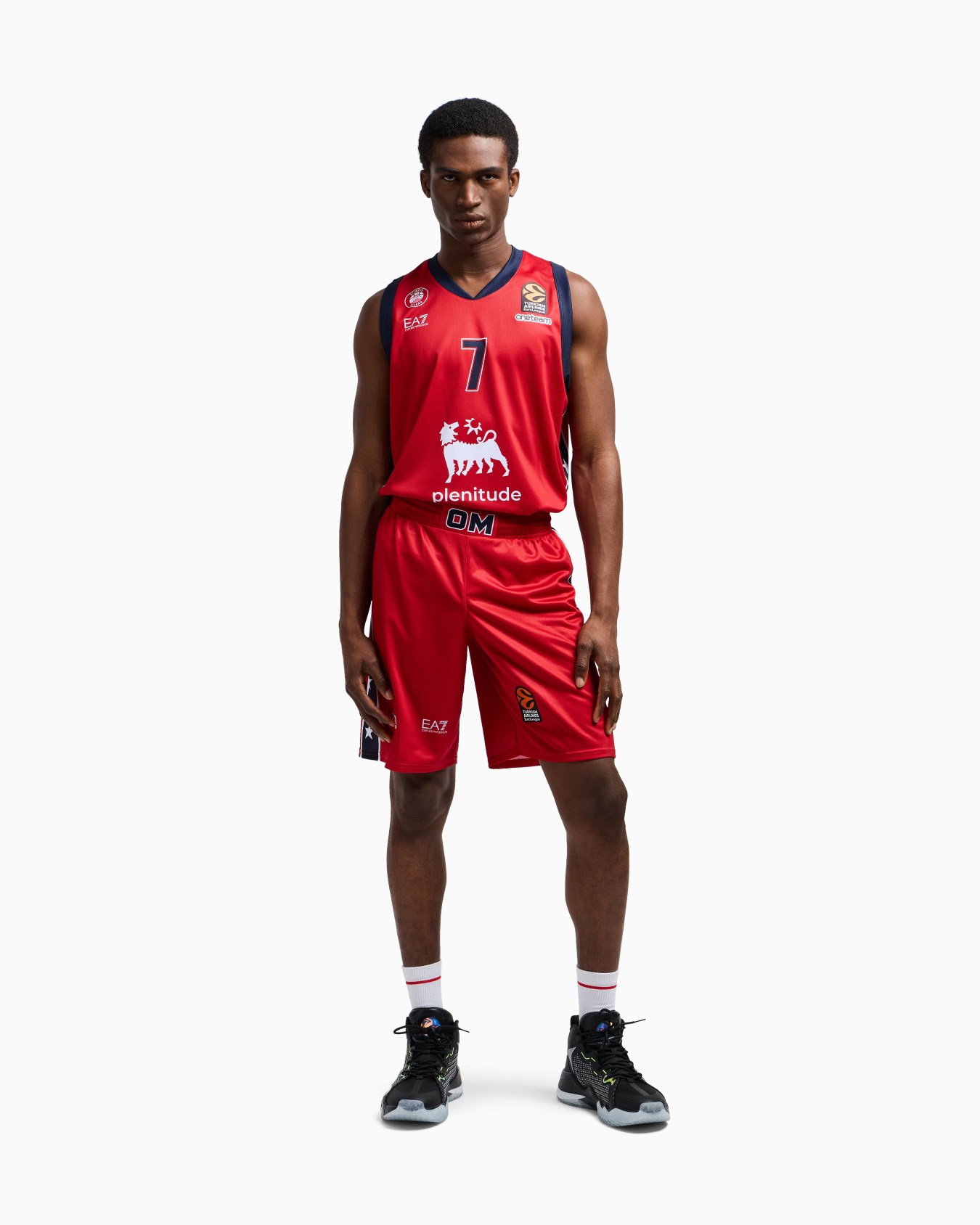 Maillot réplique Olimpia Milano Euroligue 24/25 Diapositive 2