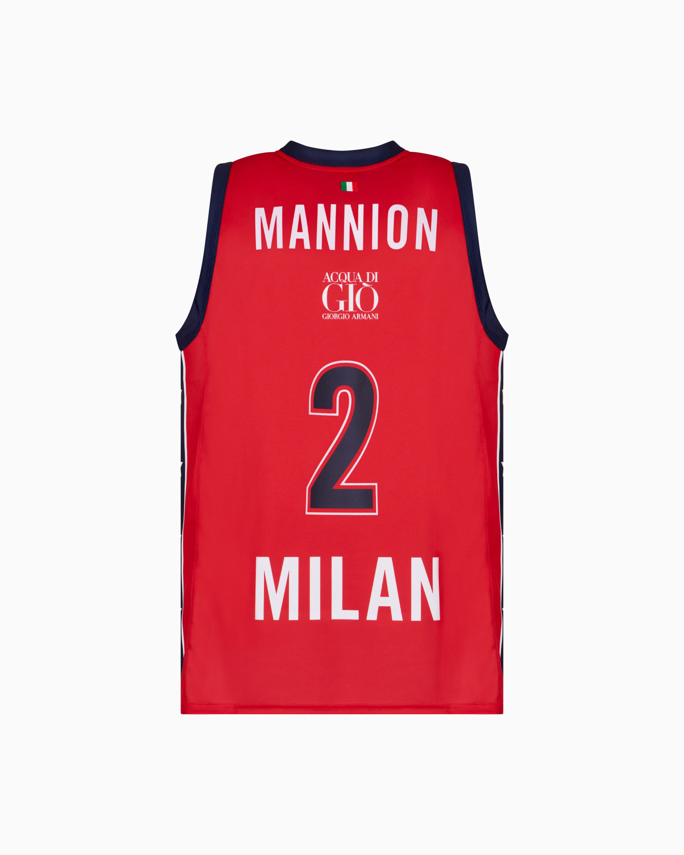 Maillot réplique Olimpia Milano Euroligue 24/25 Diapositive 1