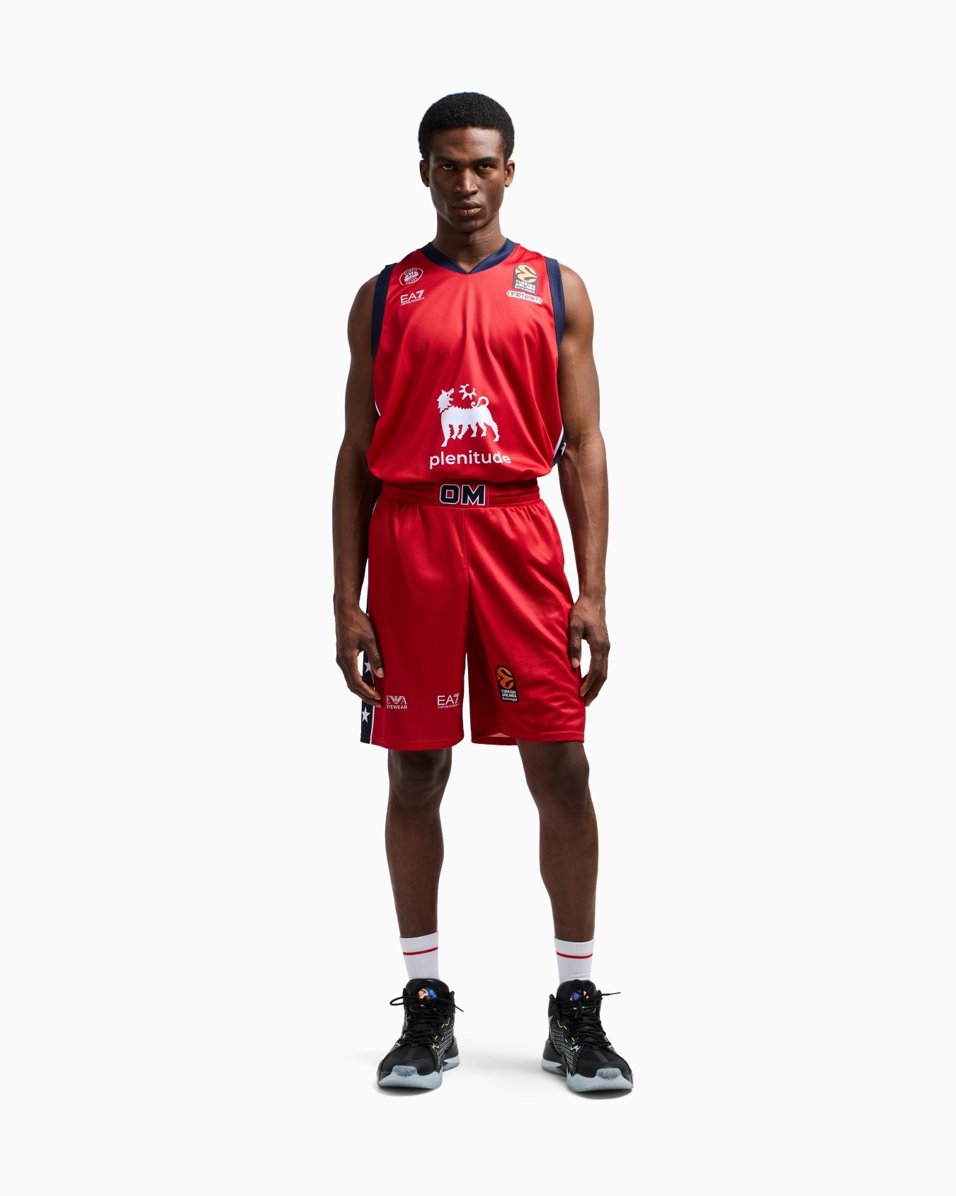 Maillot réplique Olimpia Milano Euroligue 24/25 Diapositive 2