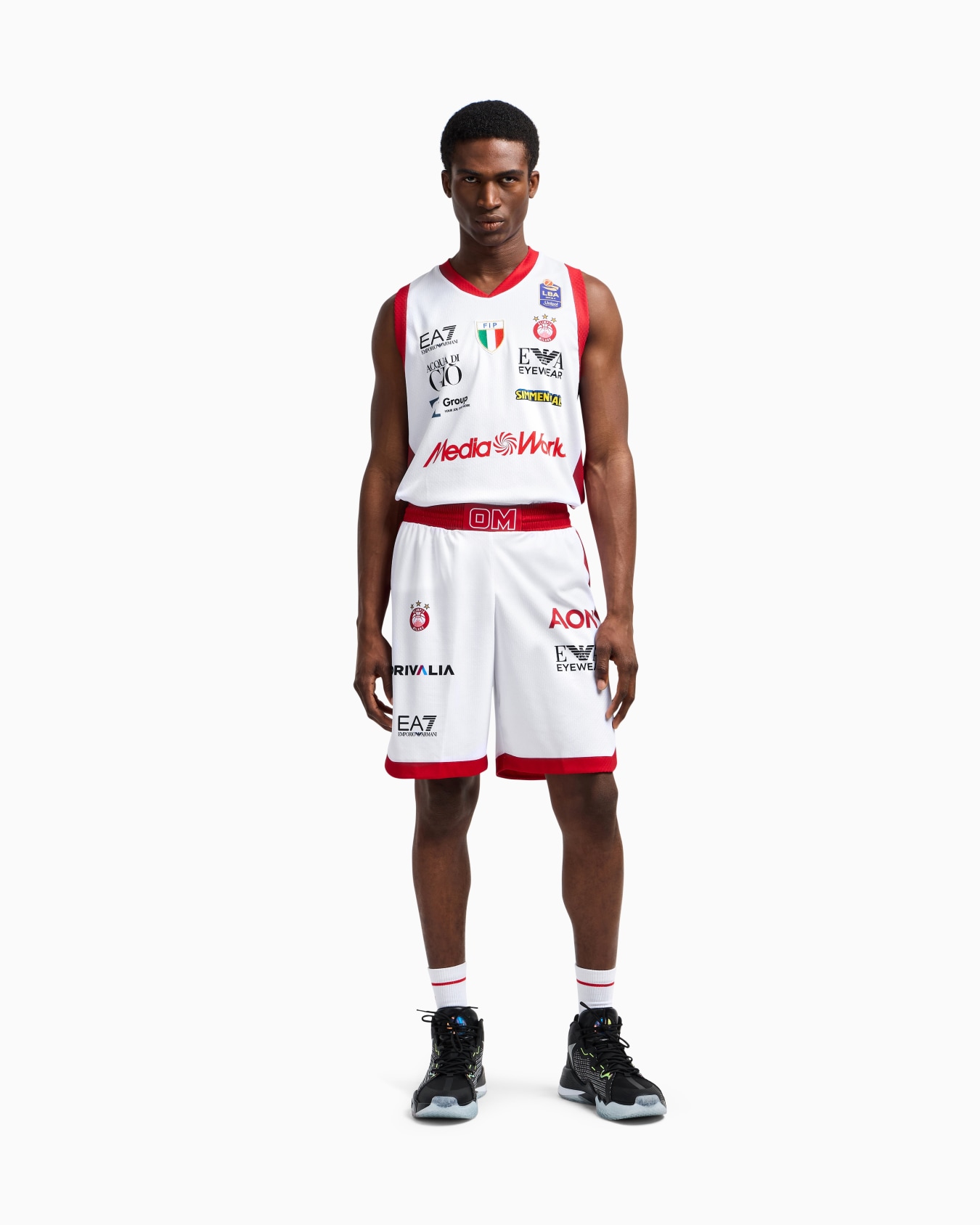Olimpia Milano Shorts replica 24/25 Championship Slide 2