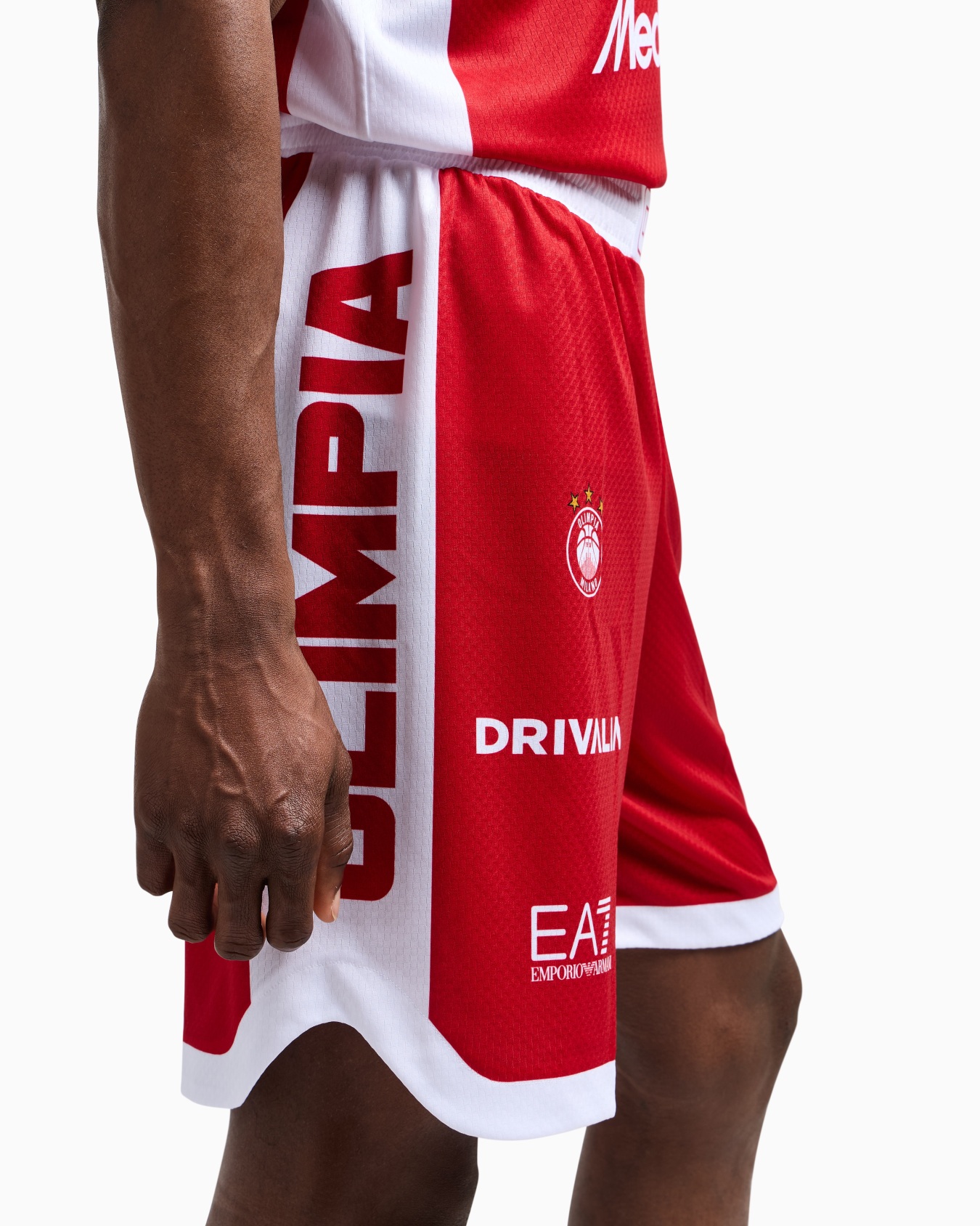 Olimpia Milano Short réplique Championnat 24/25 Diapositive 4