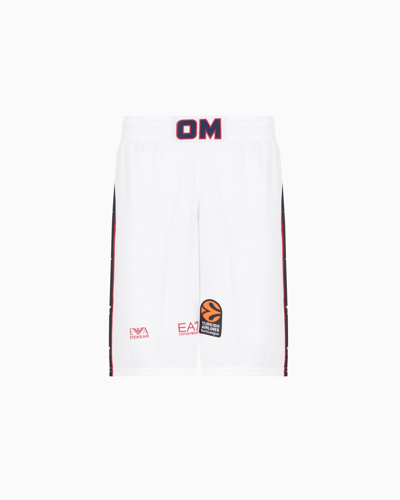 Short Olimpia Milano réplique Euroligue 24/25 Diapositive 0