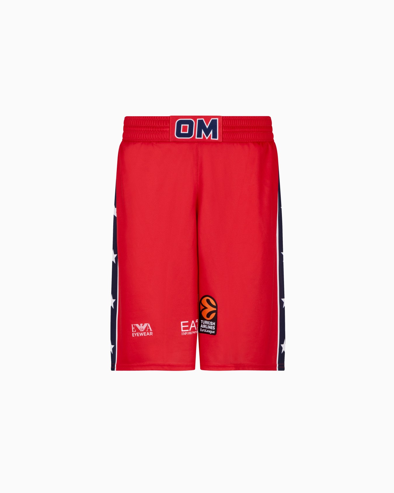 Short Olimpia Milano réplique Euroligue 24/25 Diapositive 0