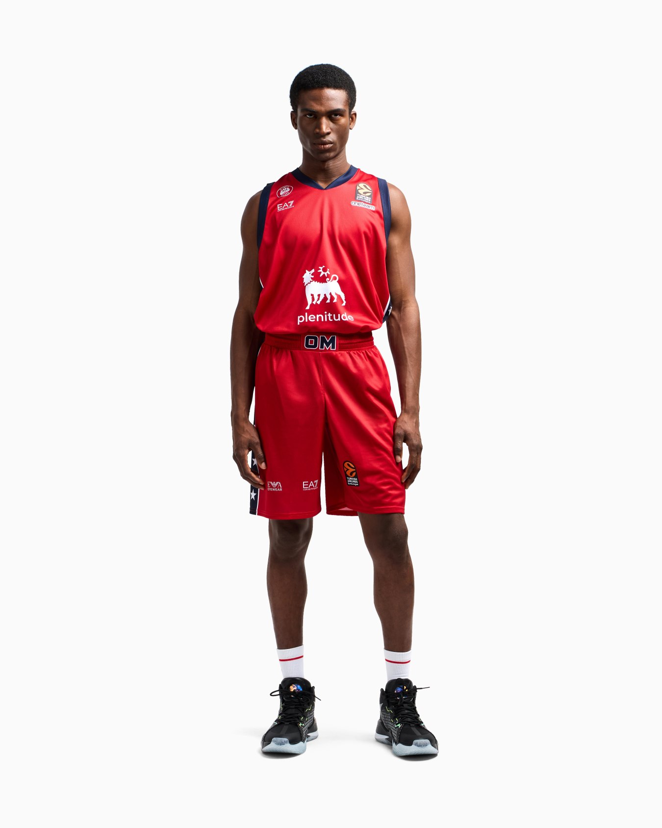 Short Olimpia Milano réplique Euroligue 24/25 Diapositive 2
