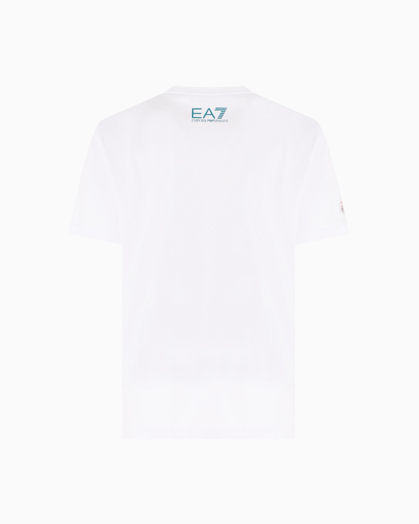 Italian Open cotton crew-neck T-shirt Slide 3