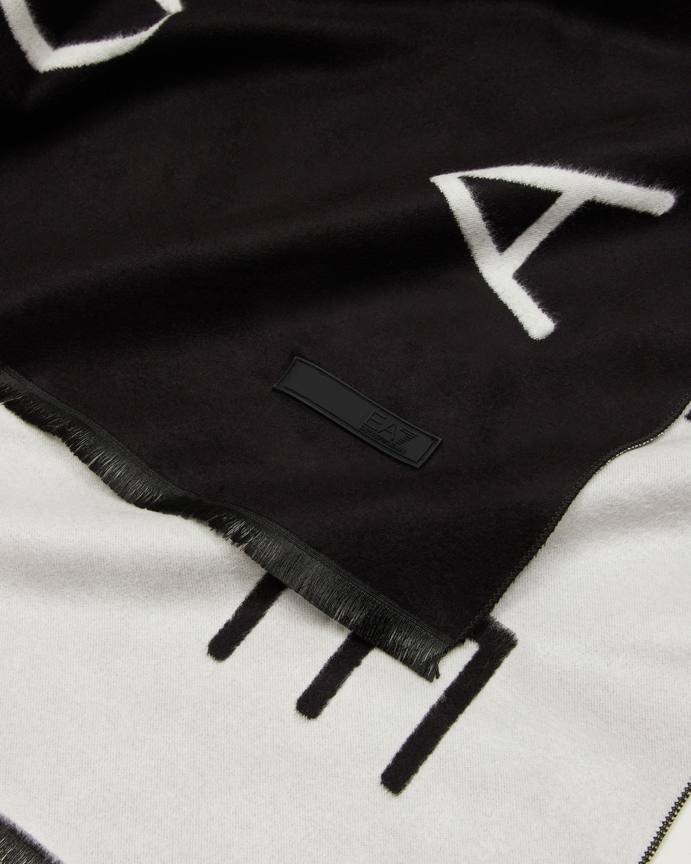 Viscose monogram scarf Slide 1