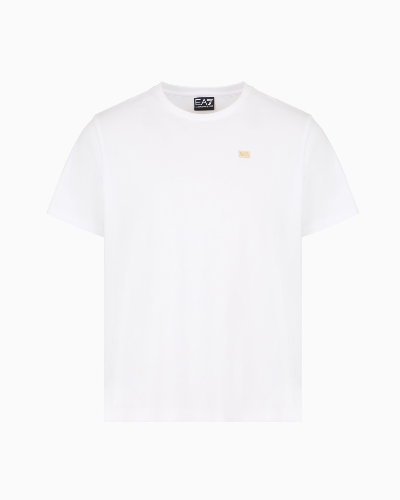 Core Lady stretch cotton jersey crew-neck T-shirt Slide 0