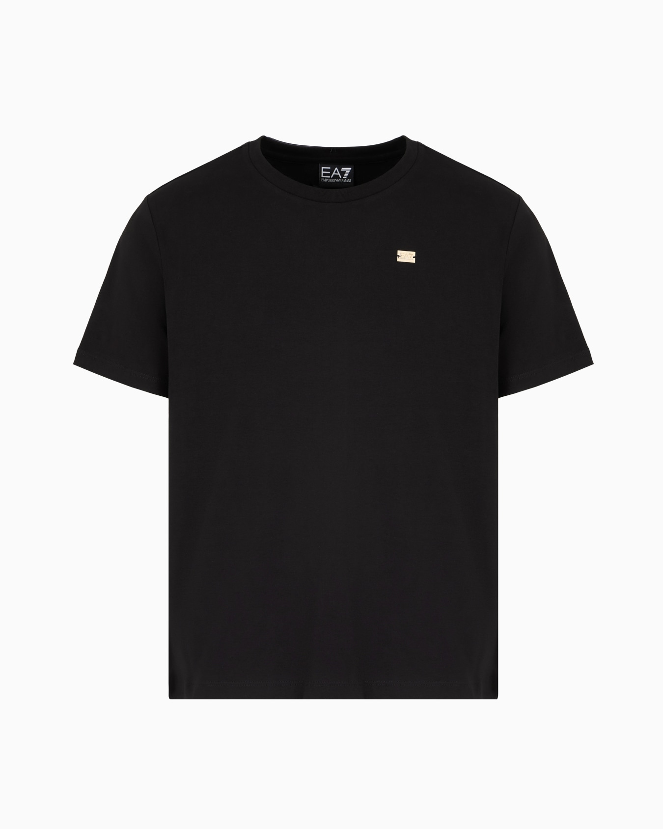 Core Lady stretch cotton jersey crew-neck T-shirt Slide 0