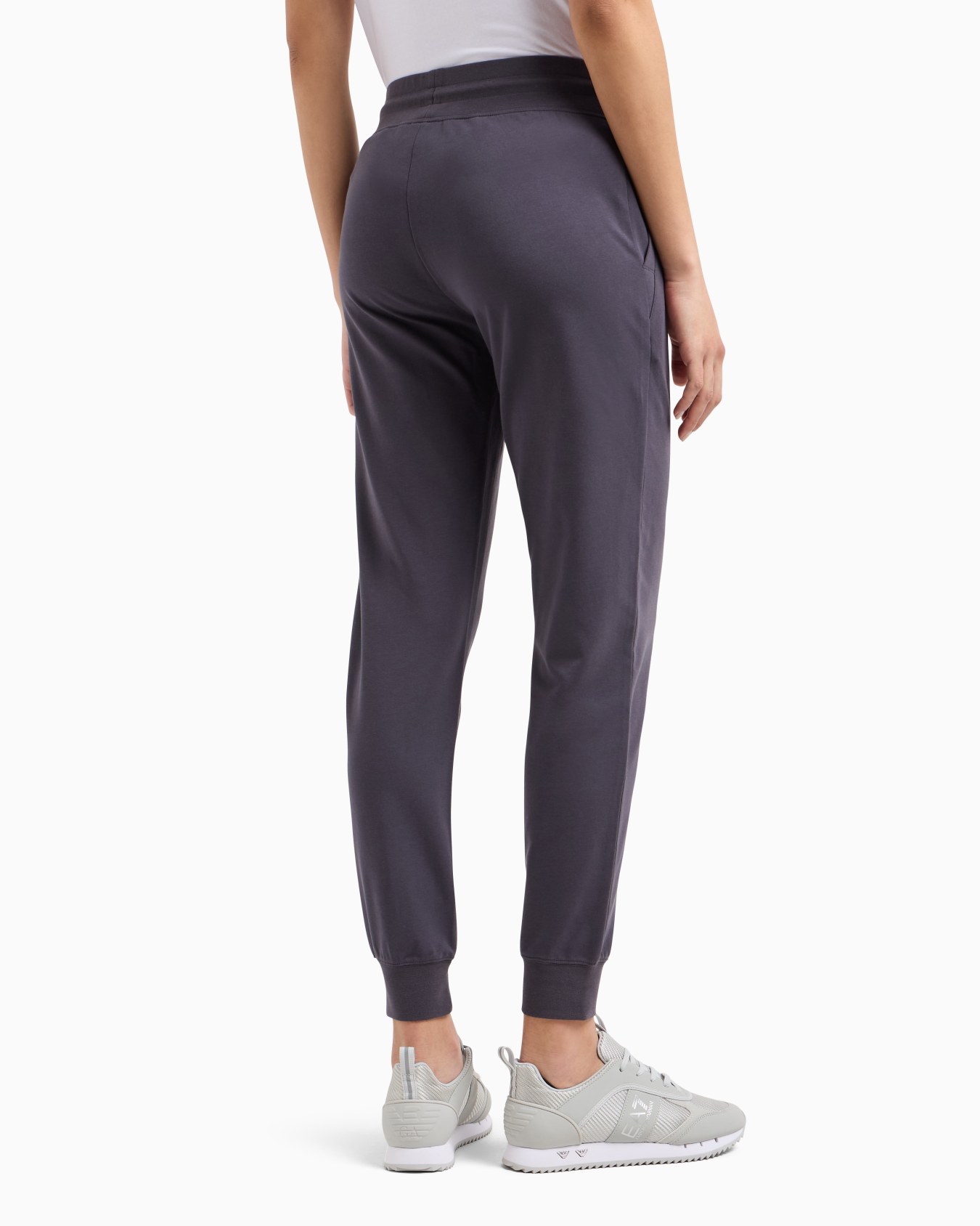 Pantalones de chándal de algodón elástico Core Lady Diapositiva 2