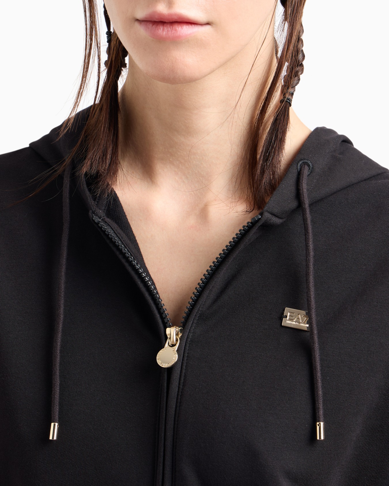 Core Lady stretch-cotton tracksuit Slide 3