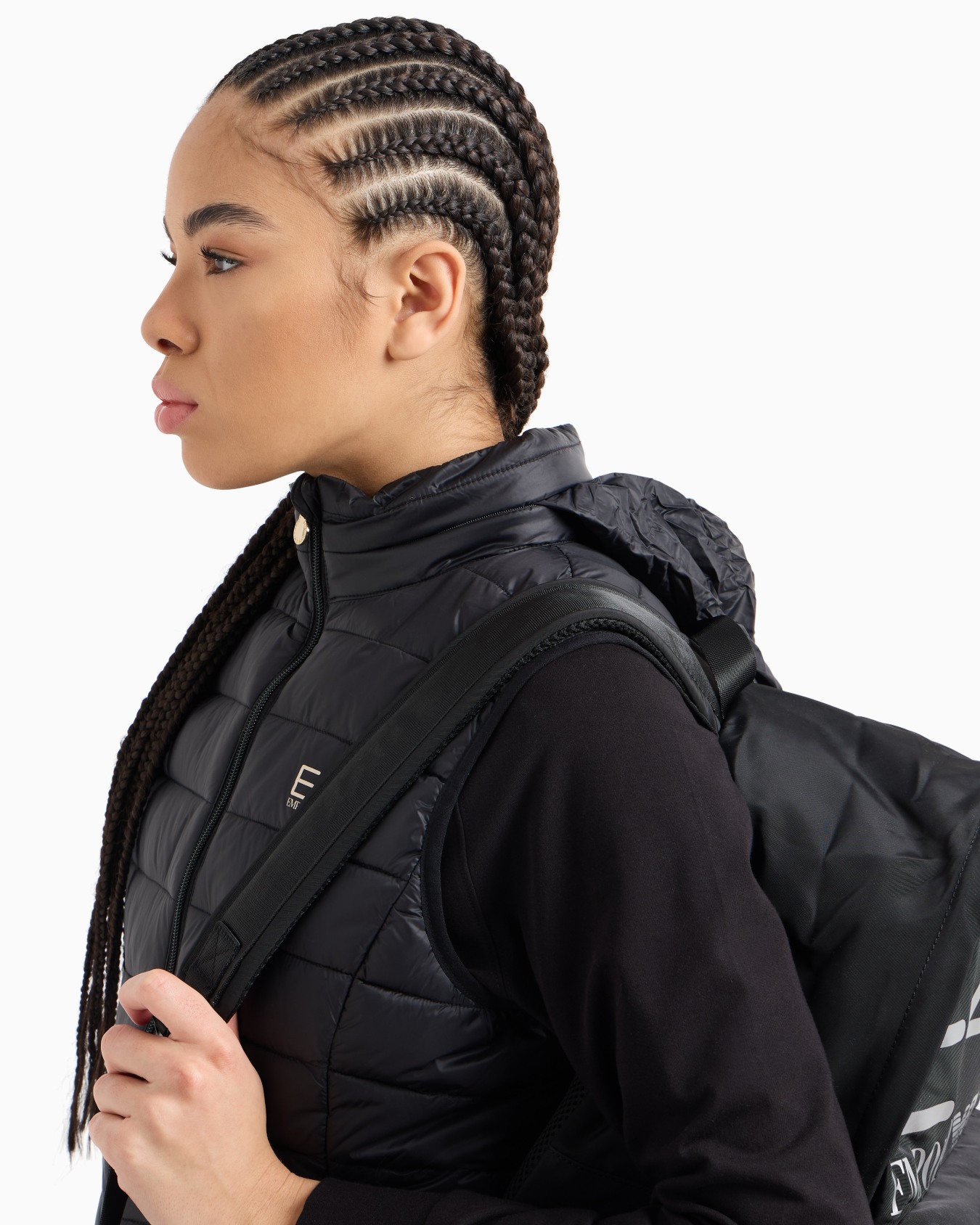 Veste sans manches matelassée Core Lady en mélange de nylon recyclé Diapositive 4