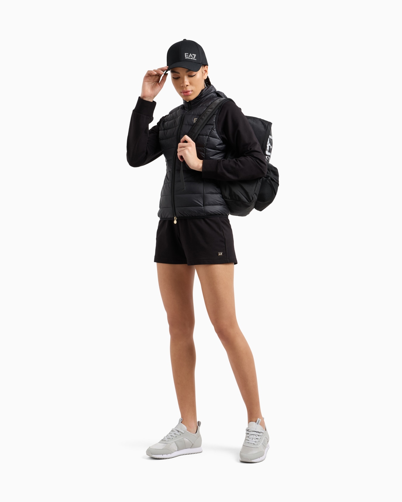 Veste sans manches matelassée Core Lady en mélange de nylon recyclé Diapositive 1