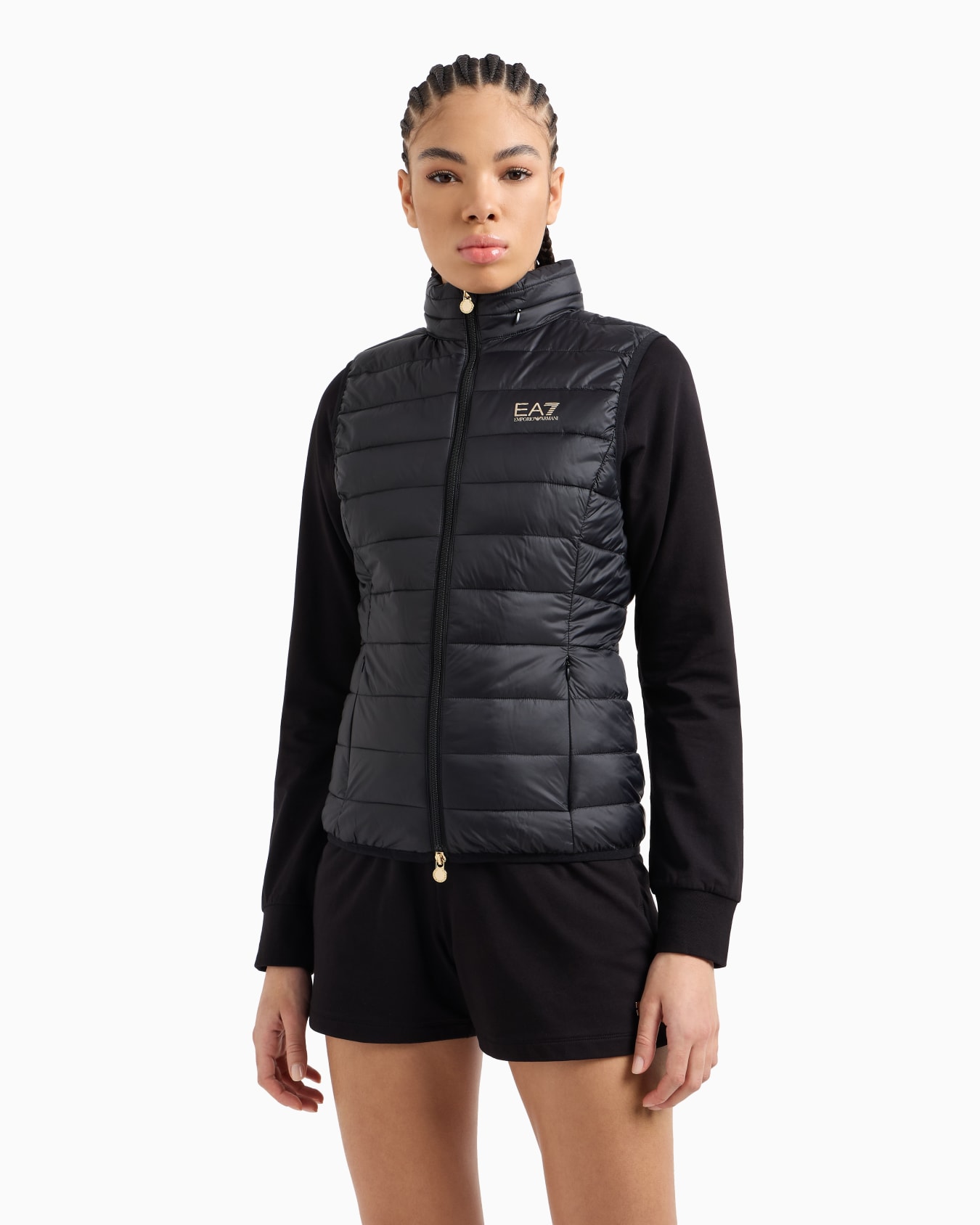 Veste sans manches matelassée Core Lady en mélange de nylon recyclé Diapositive 3