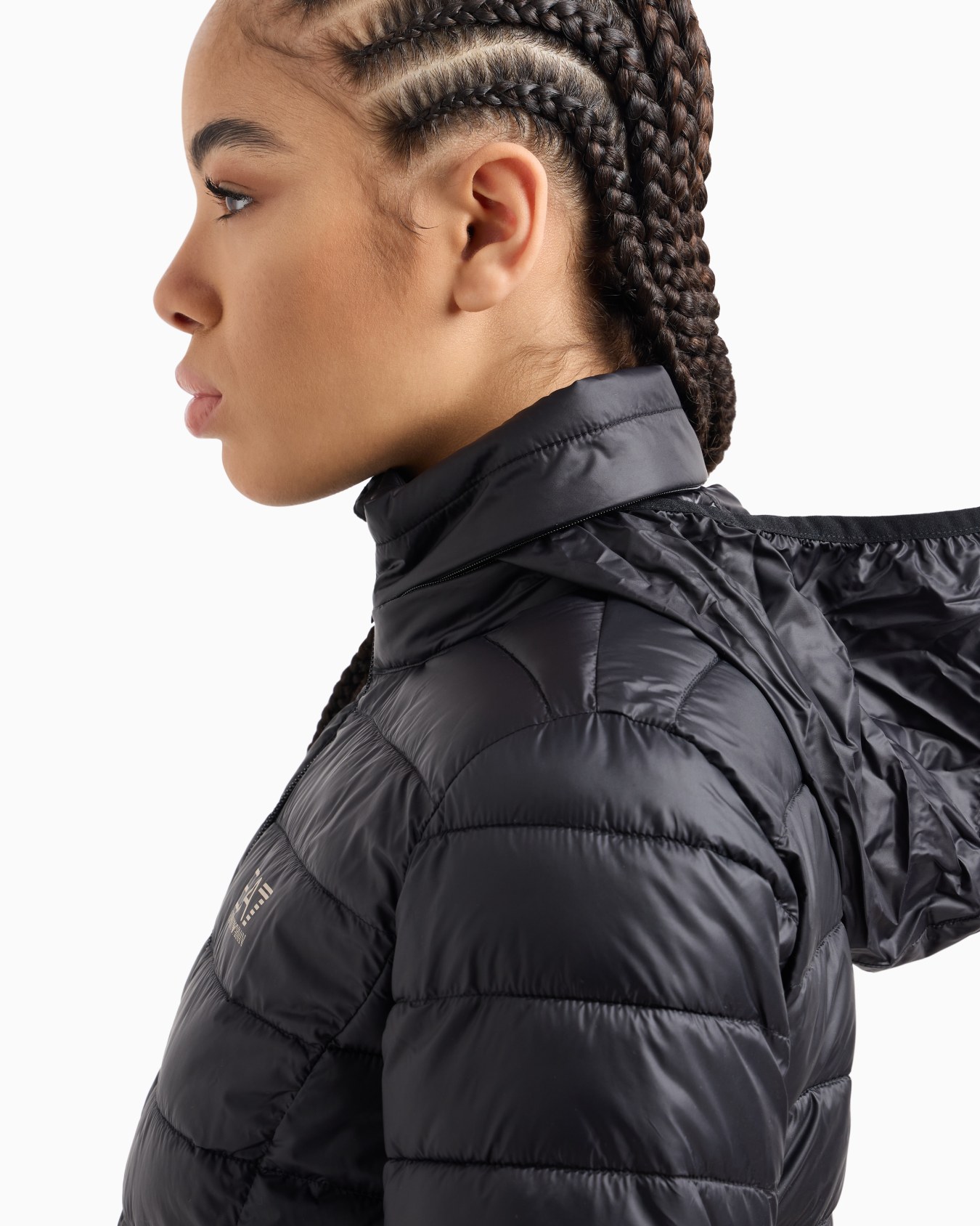 Core Lady recycled nylon blend padded jacket Slide 4