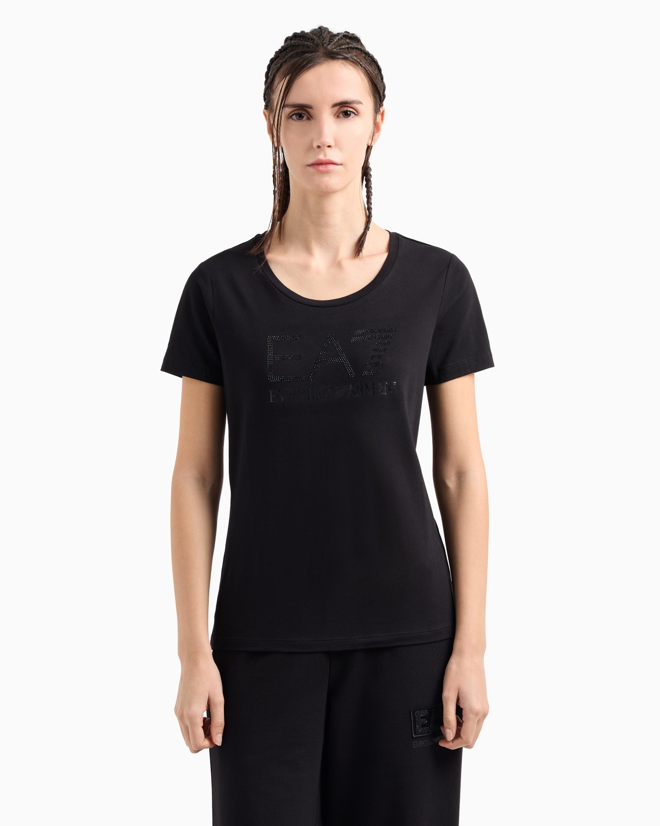 Logo Series stretch cotton-jersey T-shirt Slide 3