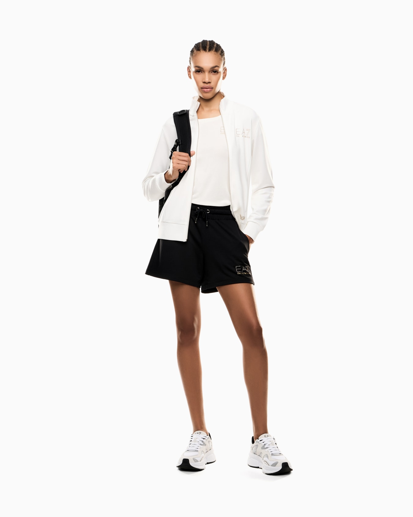 Short Evolution en mélange de viscose stretch Diapositive 1