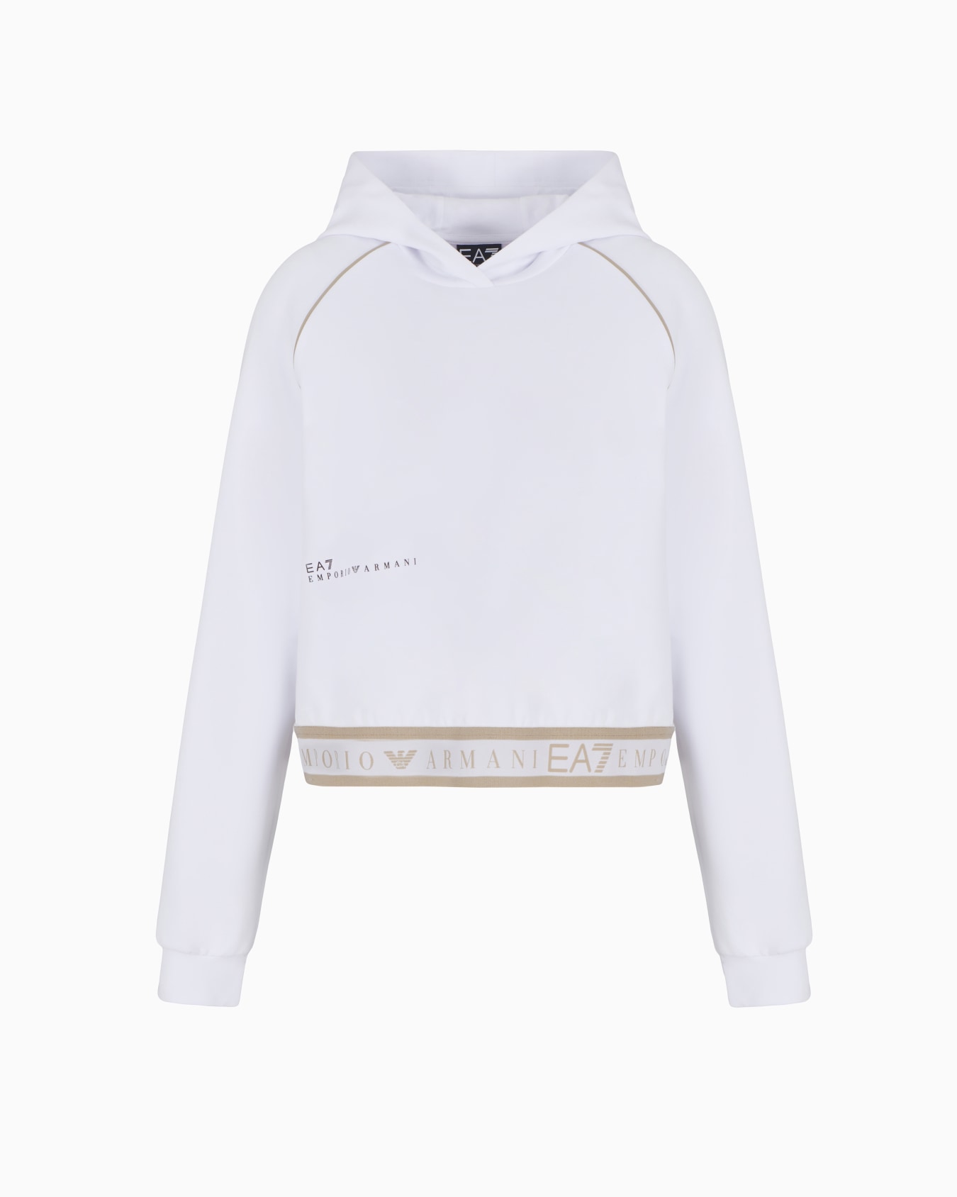 Dynamic Athlete hooded sweatshirt in Natural VENTUS7 technical fabric Slide 0