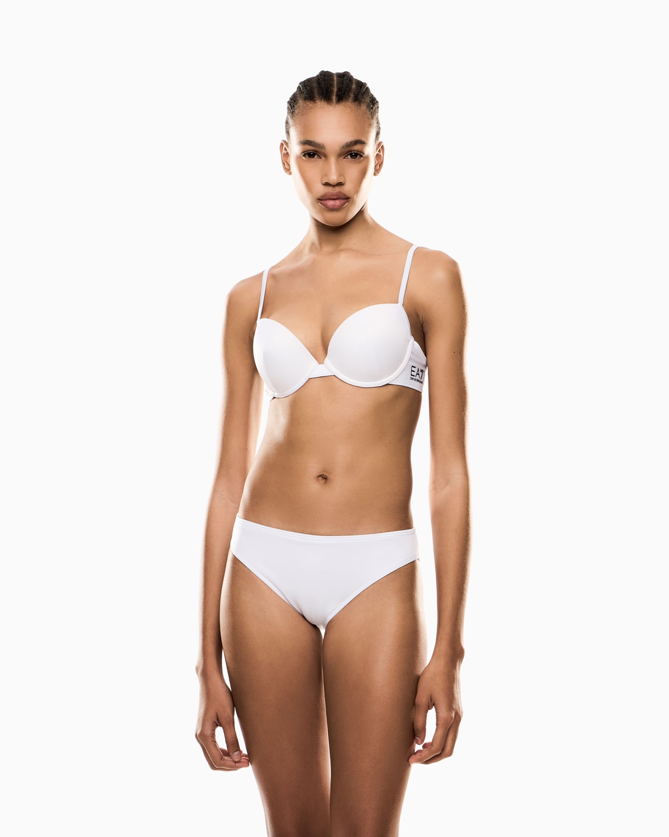 Bikini bralette push-up avec logo Diapositive 1
