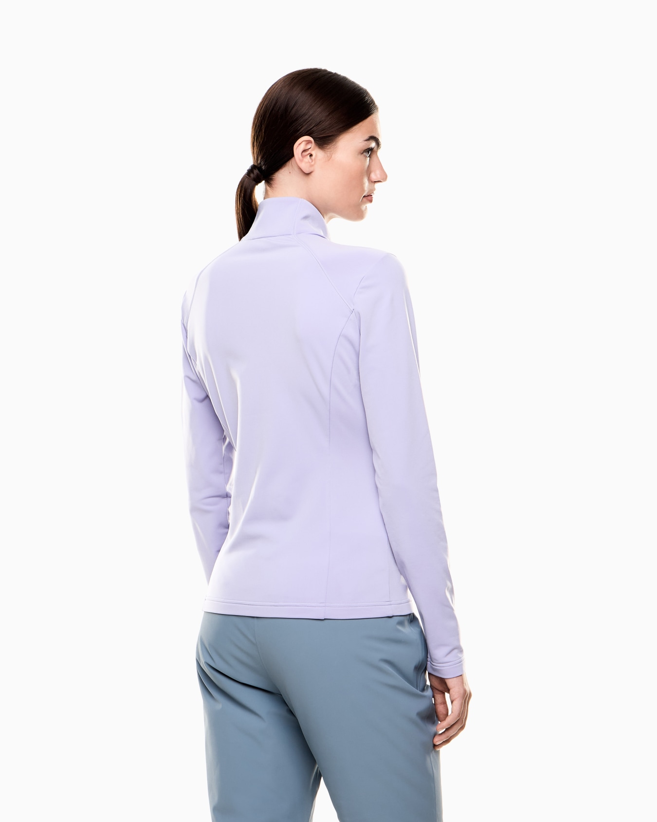 Polaire de ski technique en tissu Powerstretch Diapositive 2