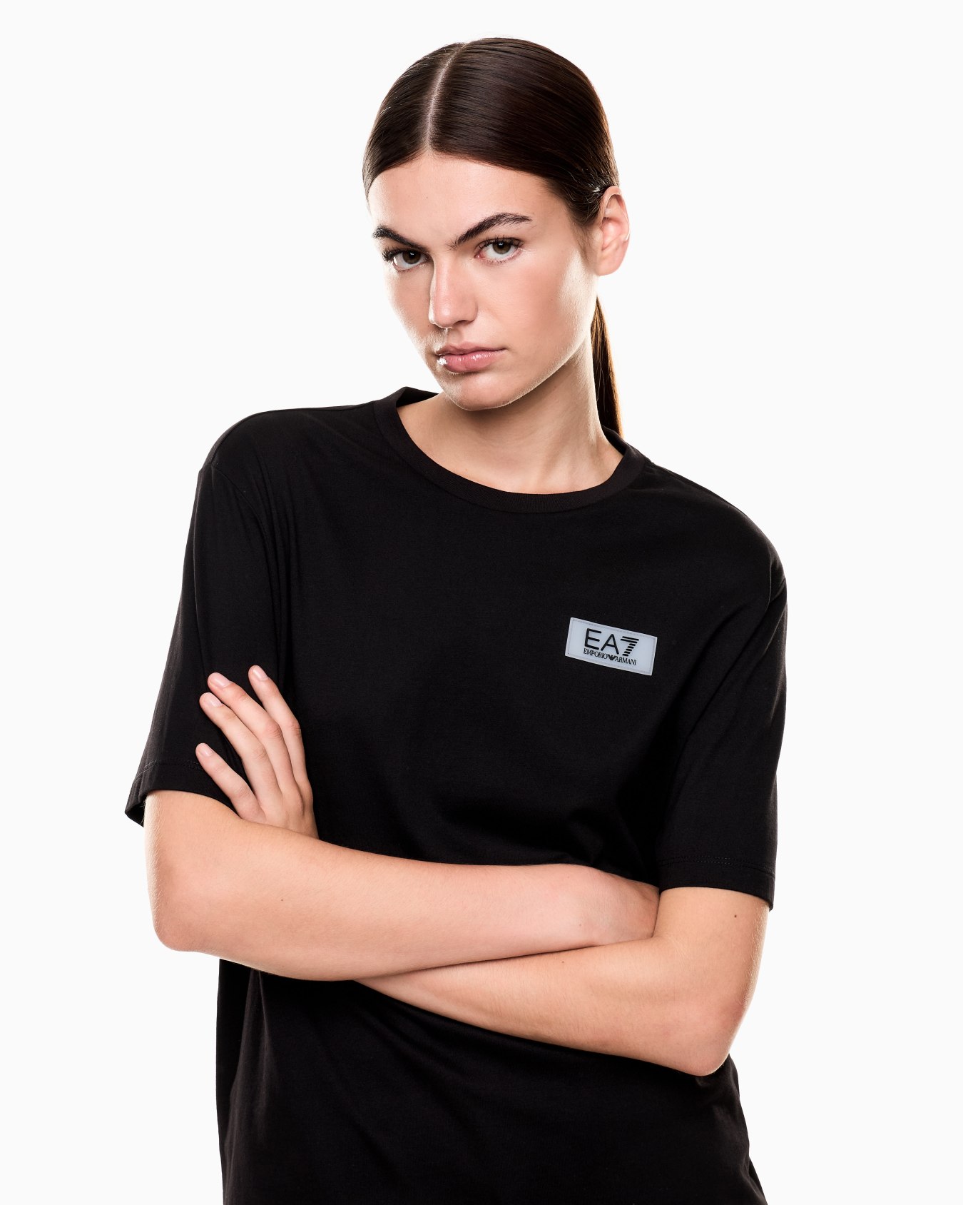 Contemporary Sport クルーネックTシャツ コットンジャージー スライドする 4