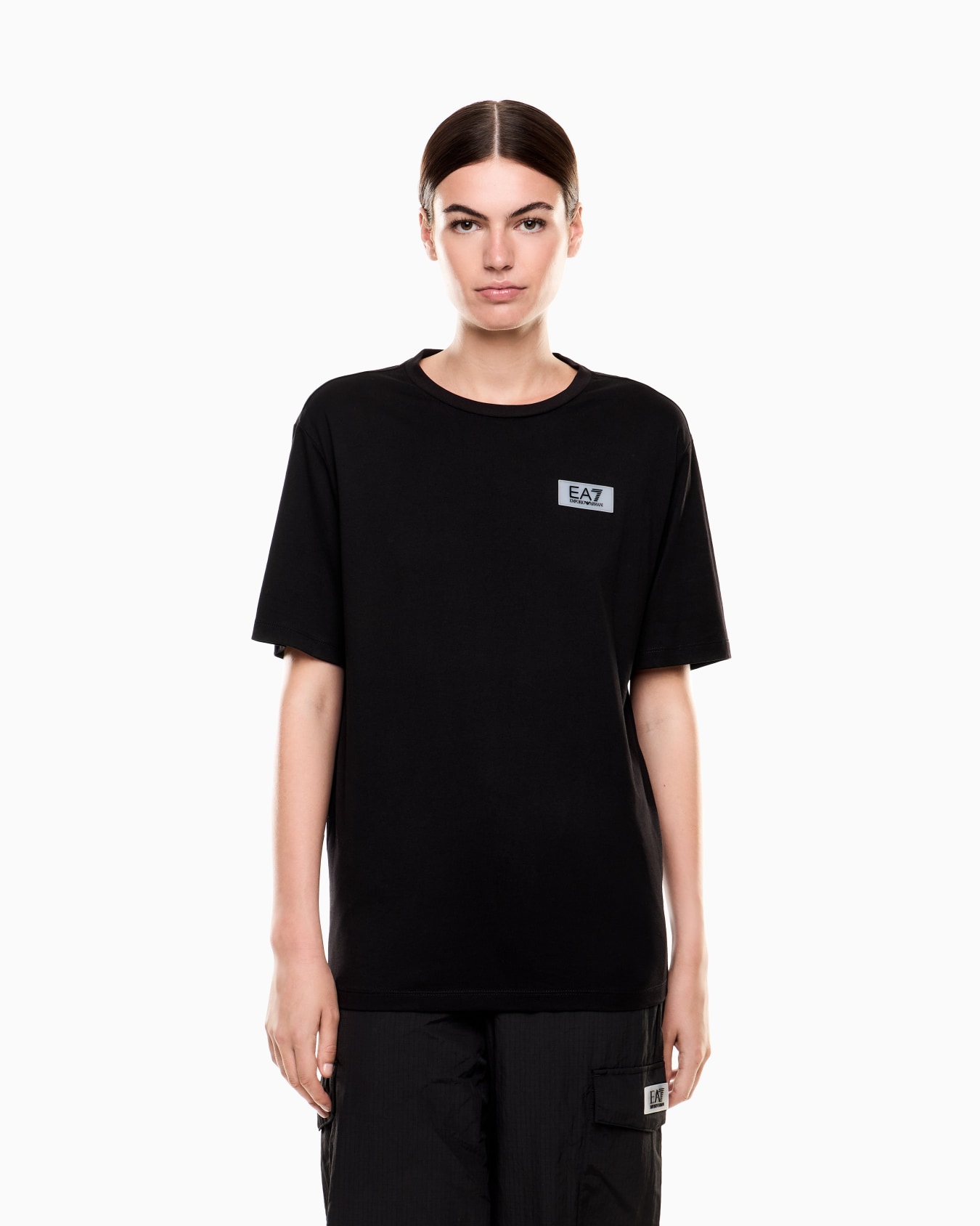 Contemporary Sport クルーネックTシャツ コットンジャージー スライドする 3