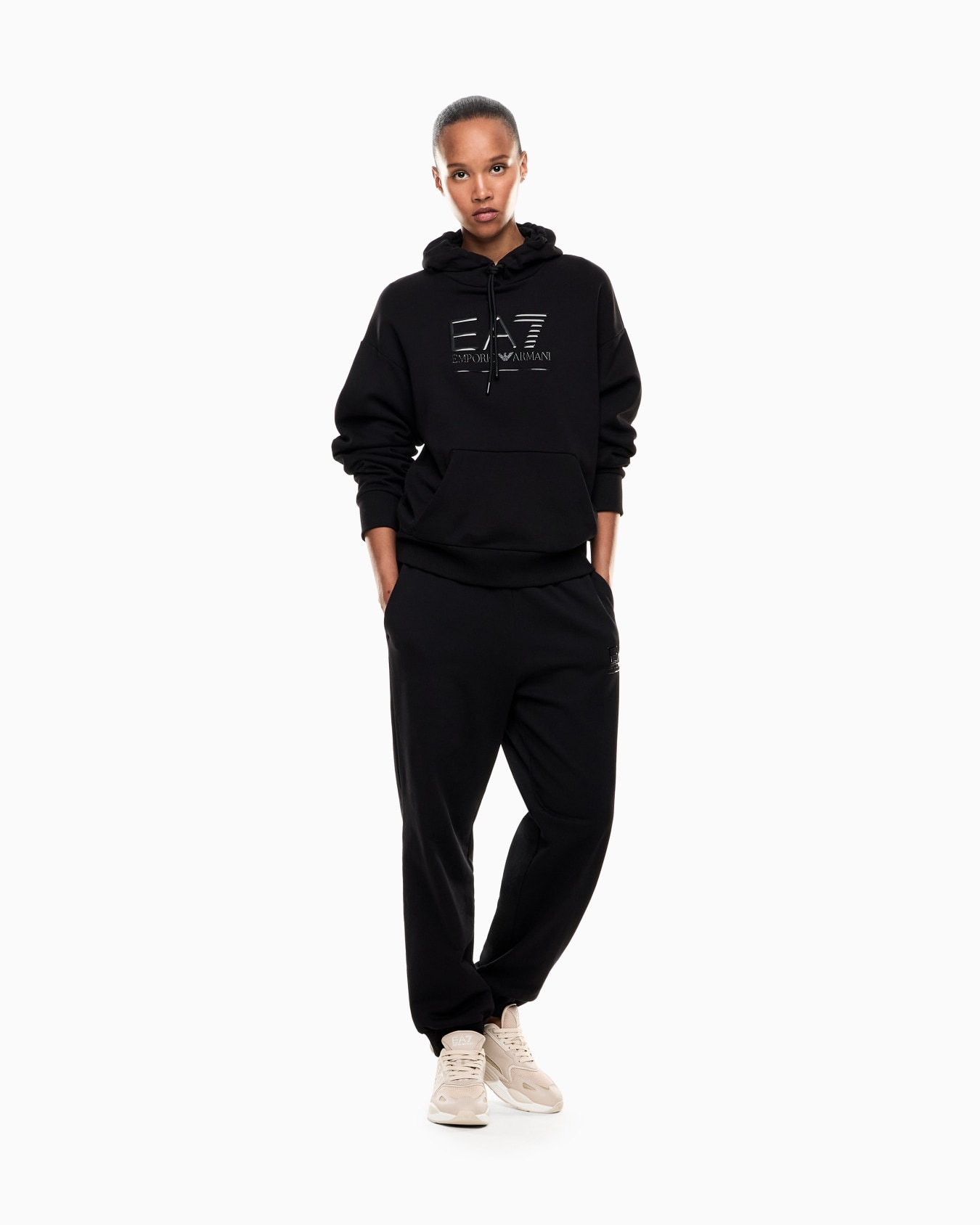 Visibility cotton-blend joggers Slide 1