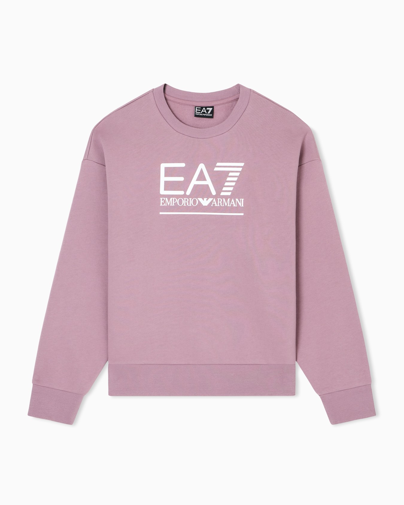 Visibility cotton-blend sweatshirt with oversized logo Slide 0