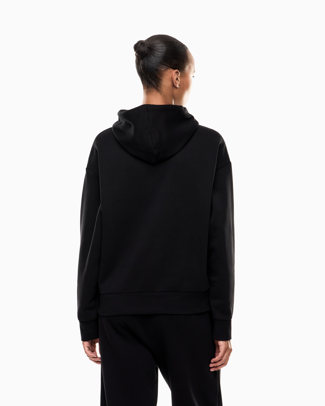 Visibility cotton-blend hooded sweatshirt  Slide 2