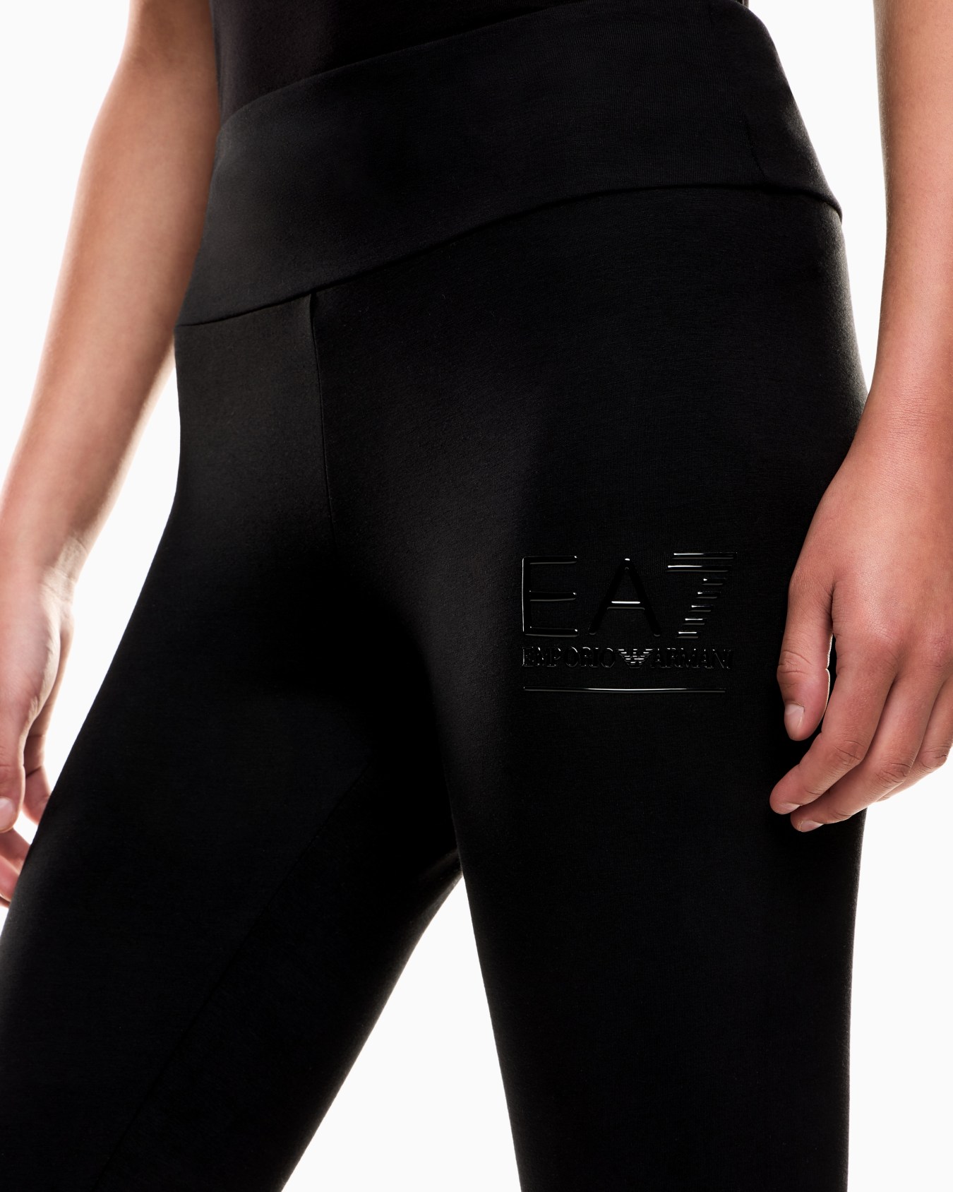 Visibility stretch-cotton leggings Slide 4