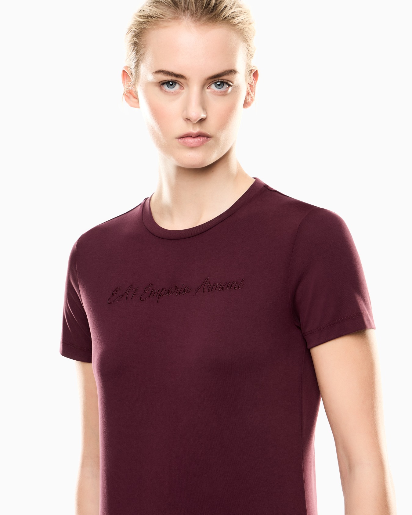 Athletic Velour viscose-blend crew-neck T-shirt Slide 4