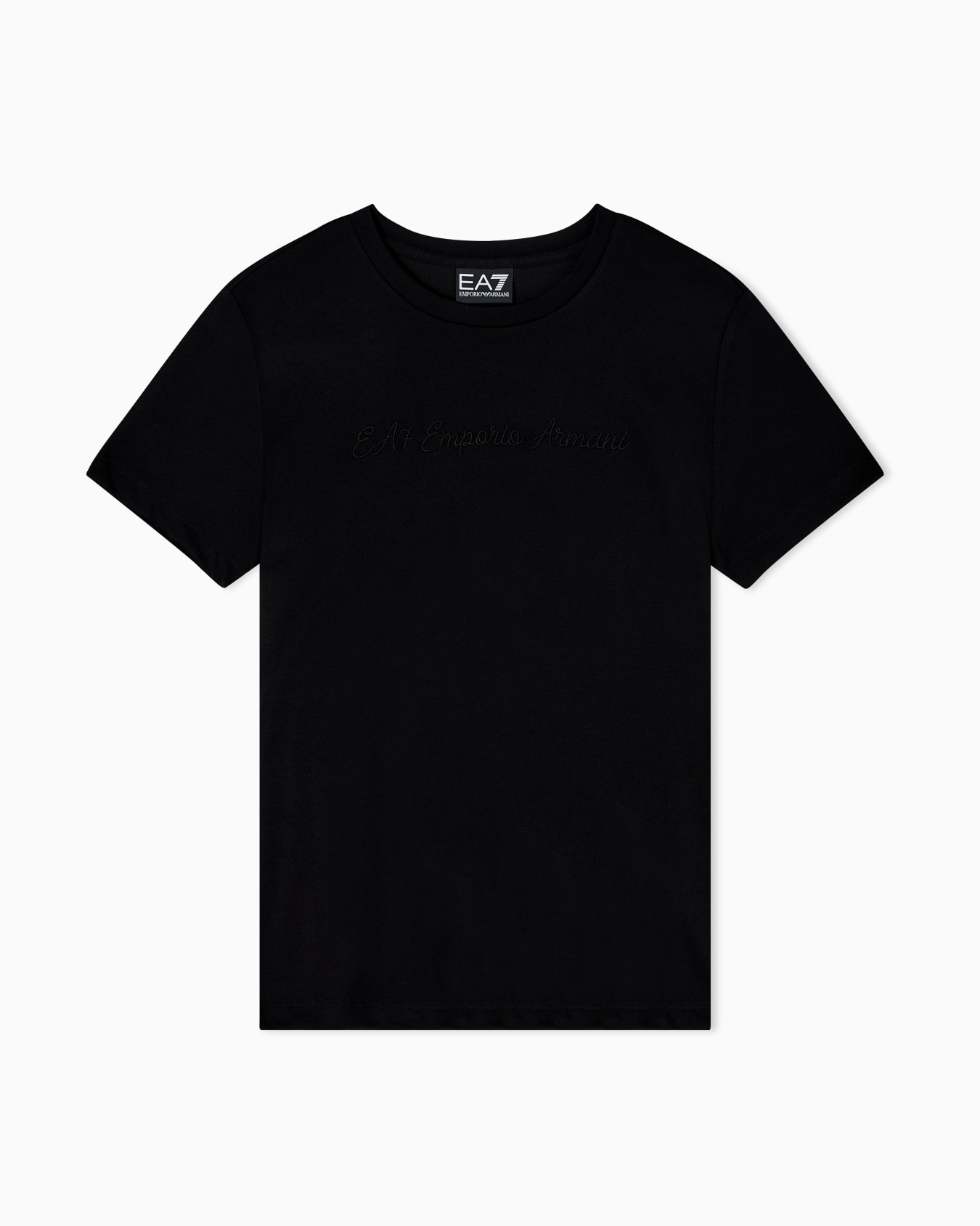 Athletic Velour T-Shirt mit Rundhalsausschnitt aus Viskosegemisch Folie 0
