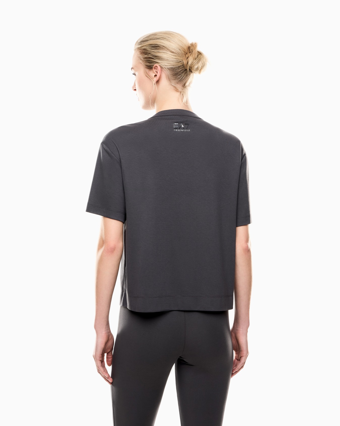 Camiseta de cuello redondo de mezcla de viscosa Precious Diapositiva 2