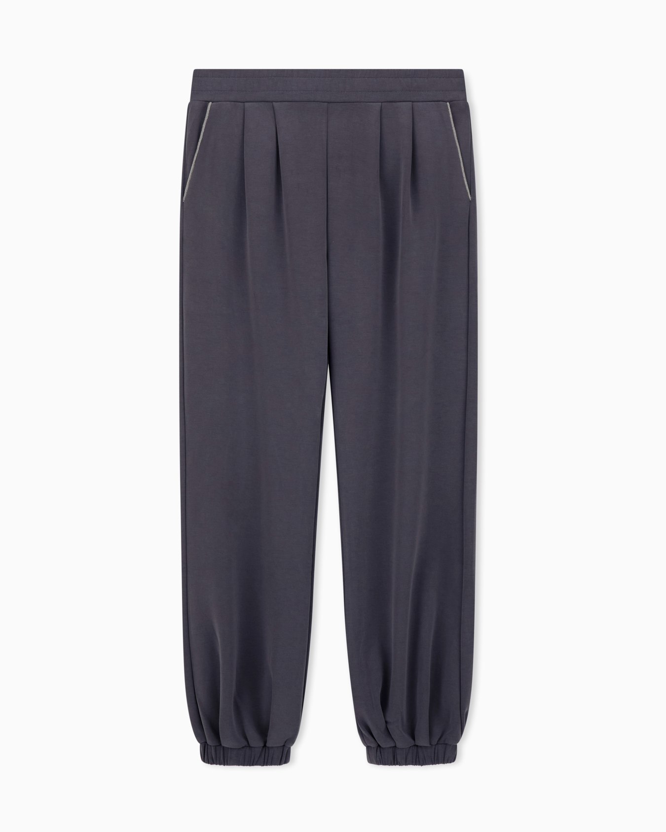 Pantalones de chándal de interlock de modal elástico Precious Diapositiva 0