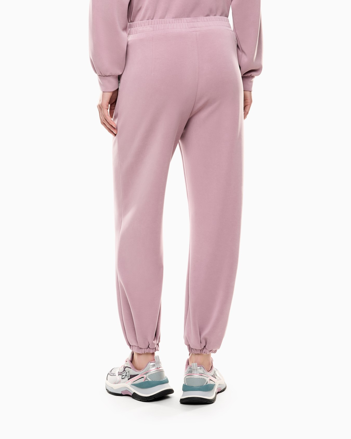 Pantalones de chándal de interlock de modal elástico Precious Diapositiva 2