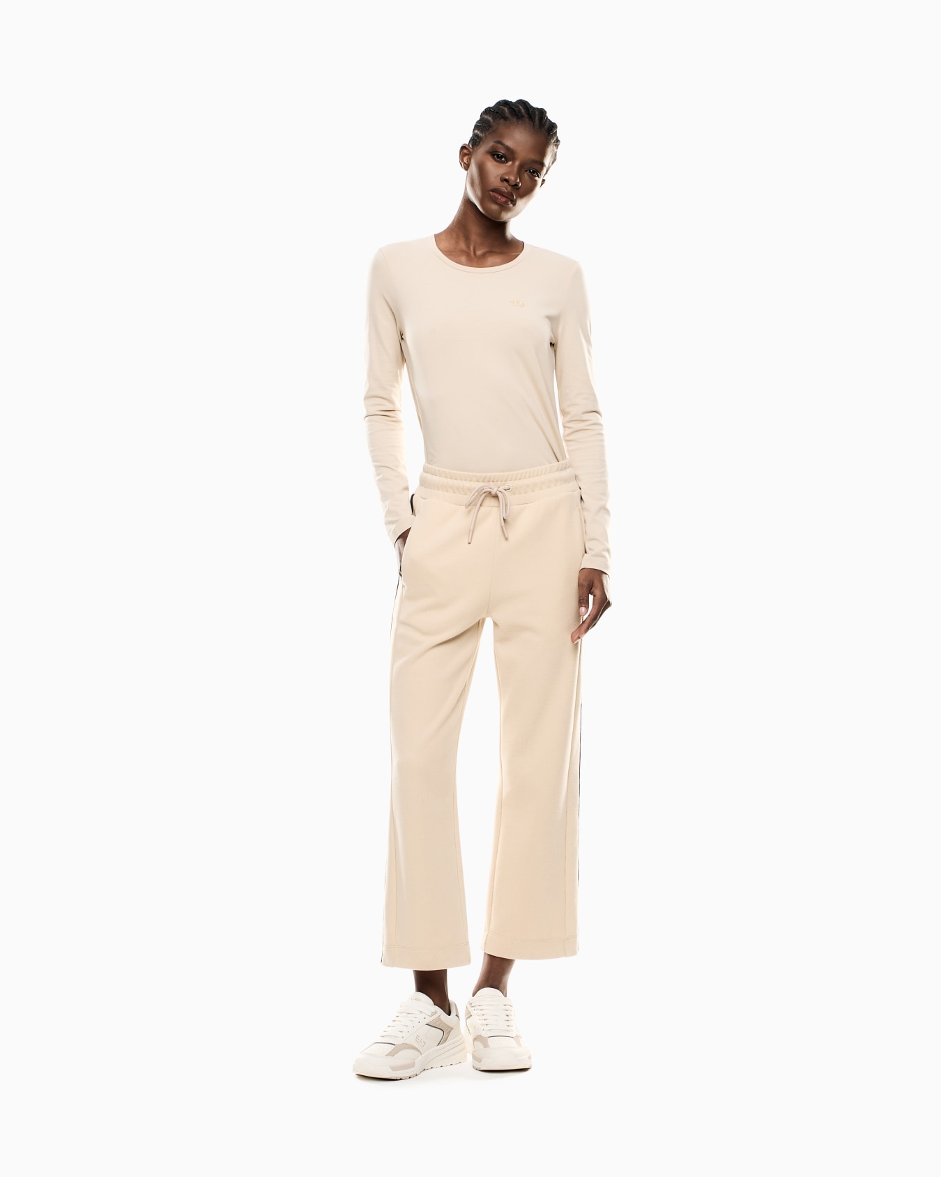 Core Lady stretch-jersey, long-sleeved T-shirt Slide 1