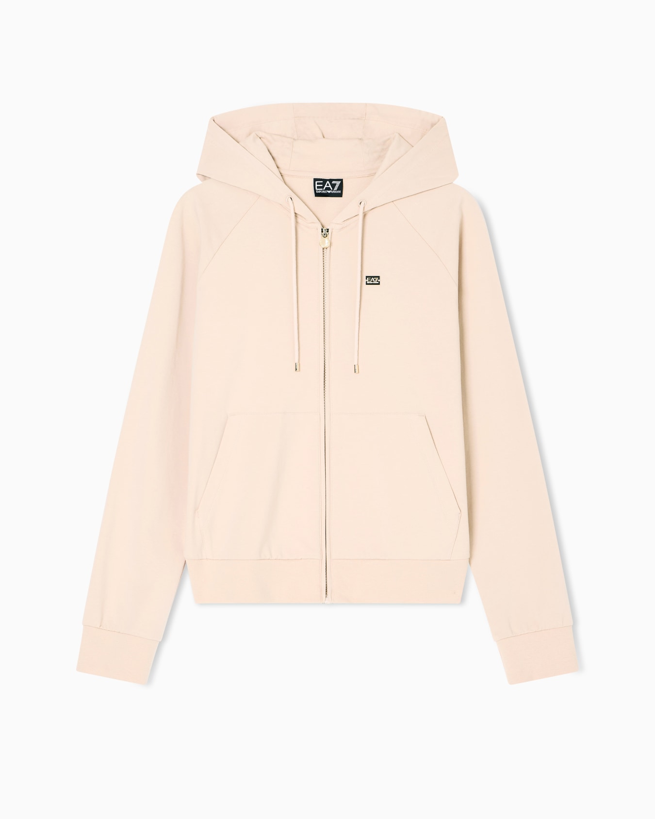 Stretch-cotton hooded Core Lady sweatshirt Slide 0