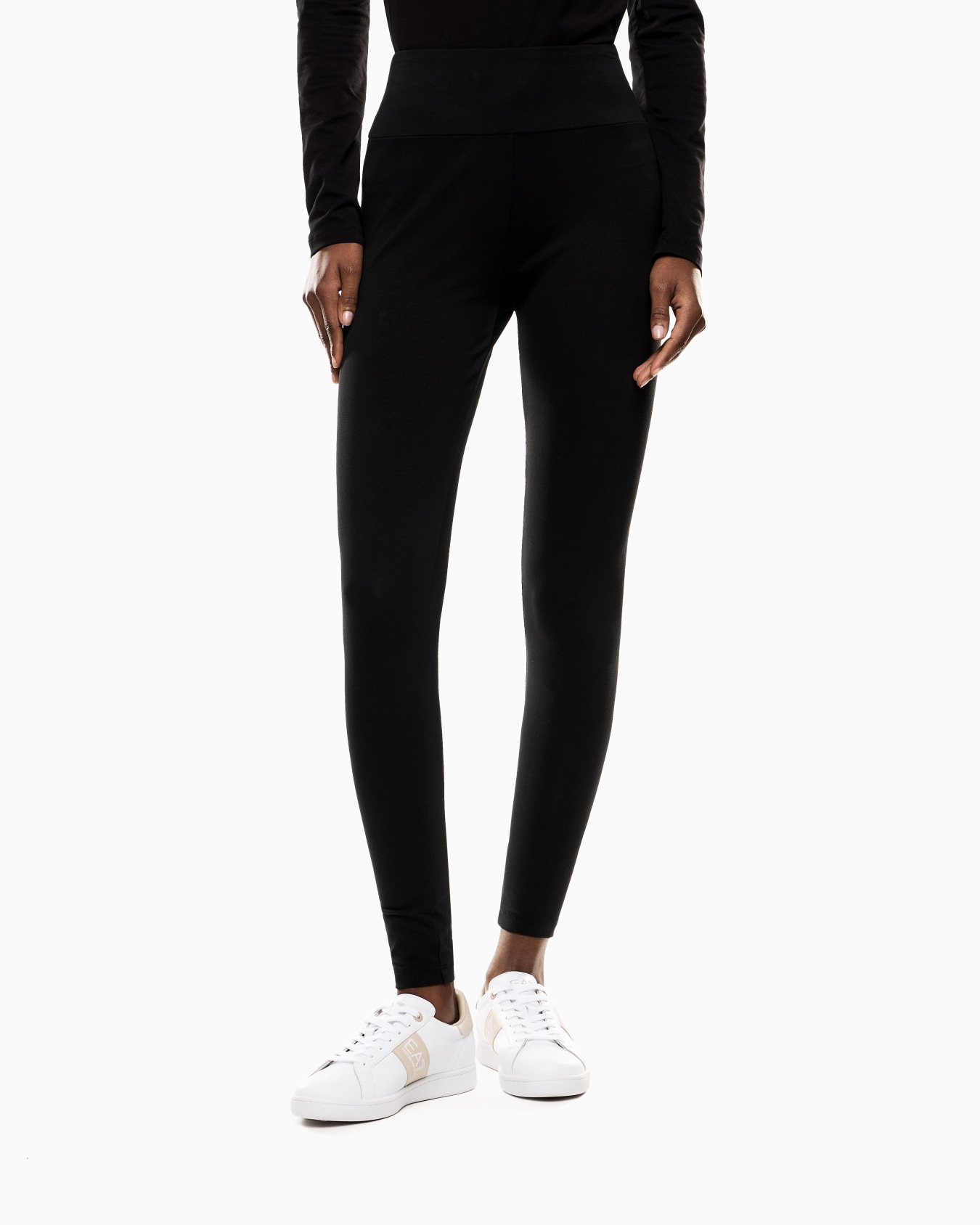 Leggings Core Lady in jersey di cotone stretch Slide 3