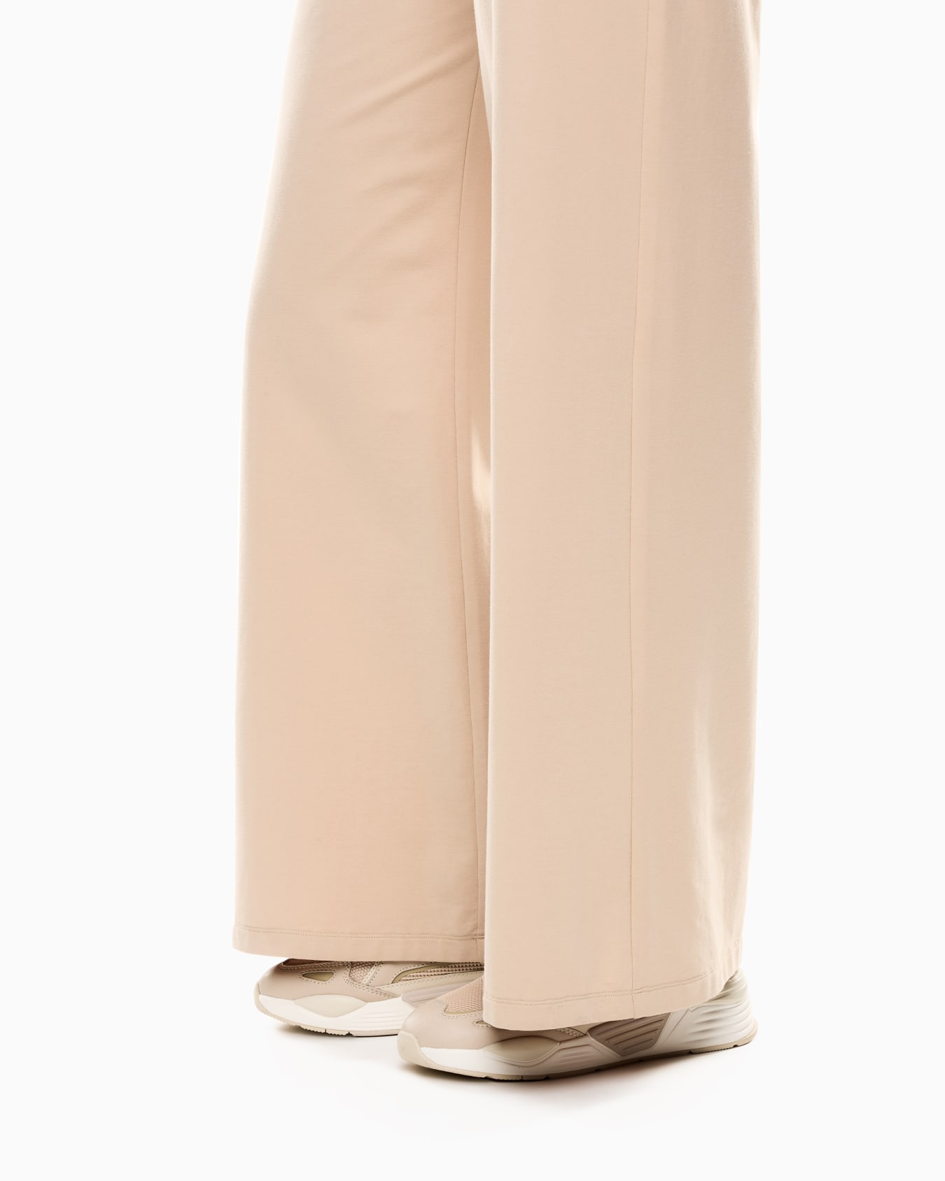 Core Lady stretch-cotton wide-leg trousers Slide 4