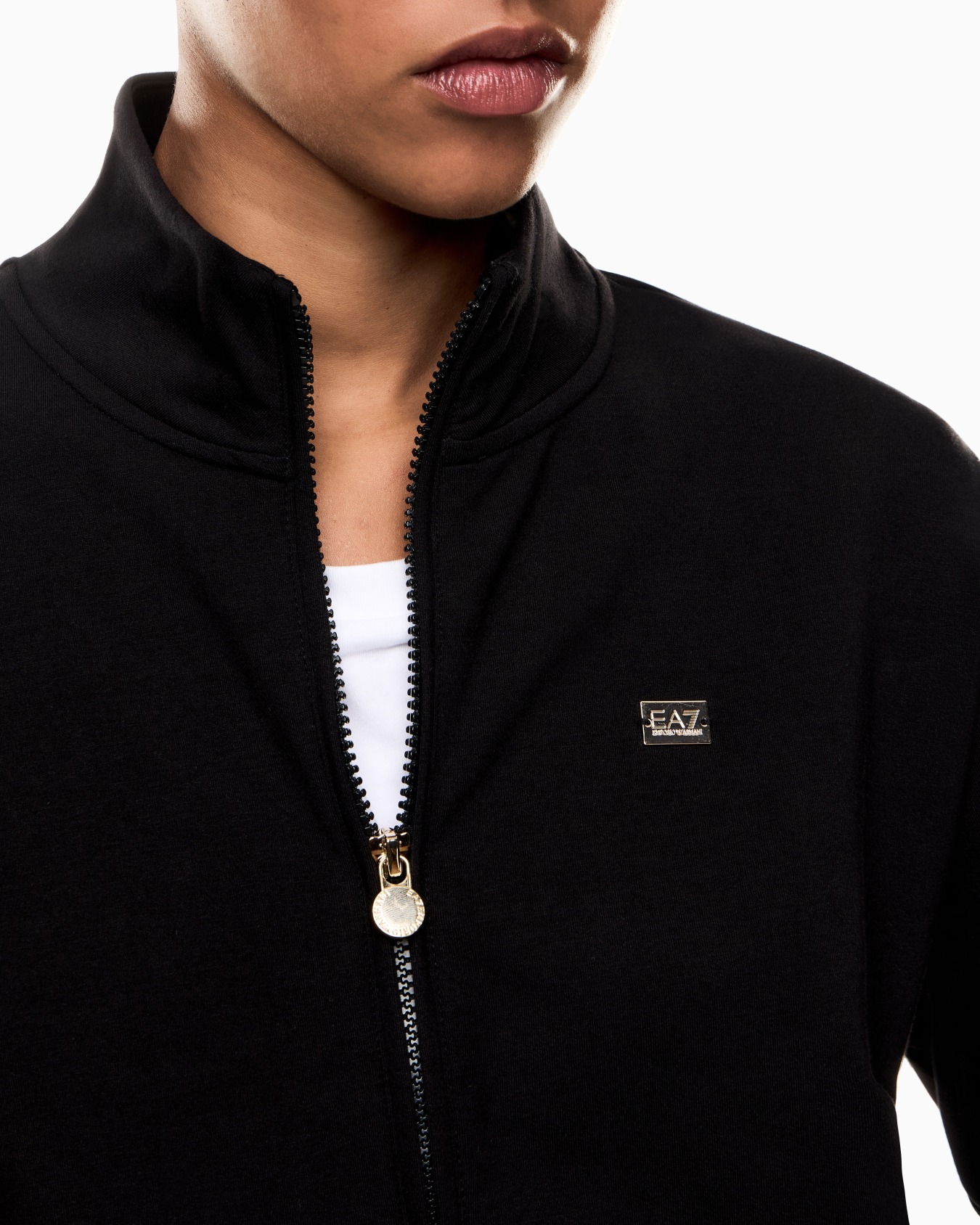 Core Lady stretch-cotton tracksuit Slide 3