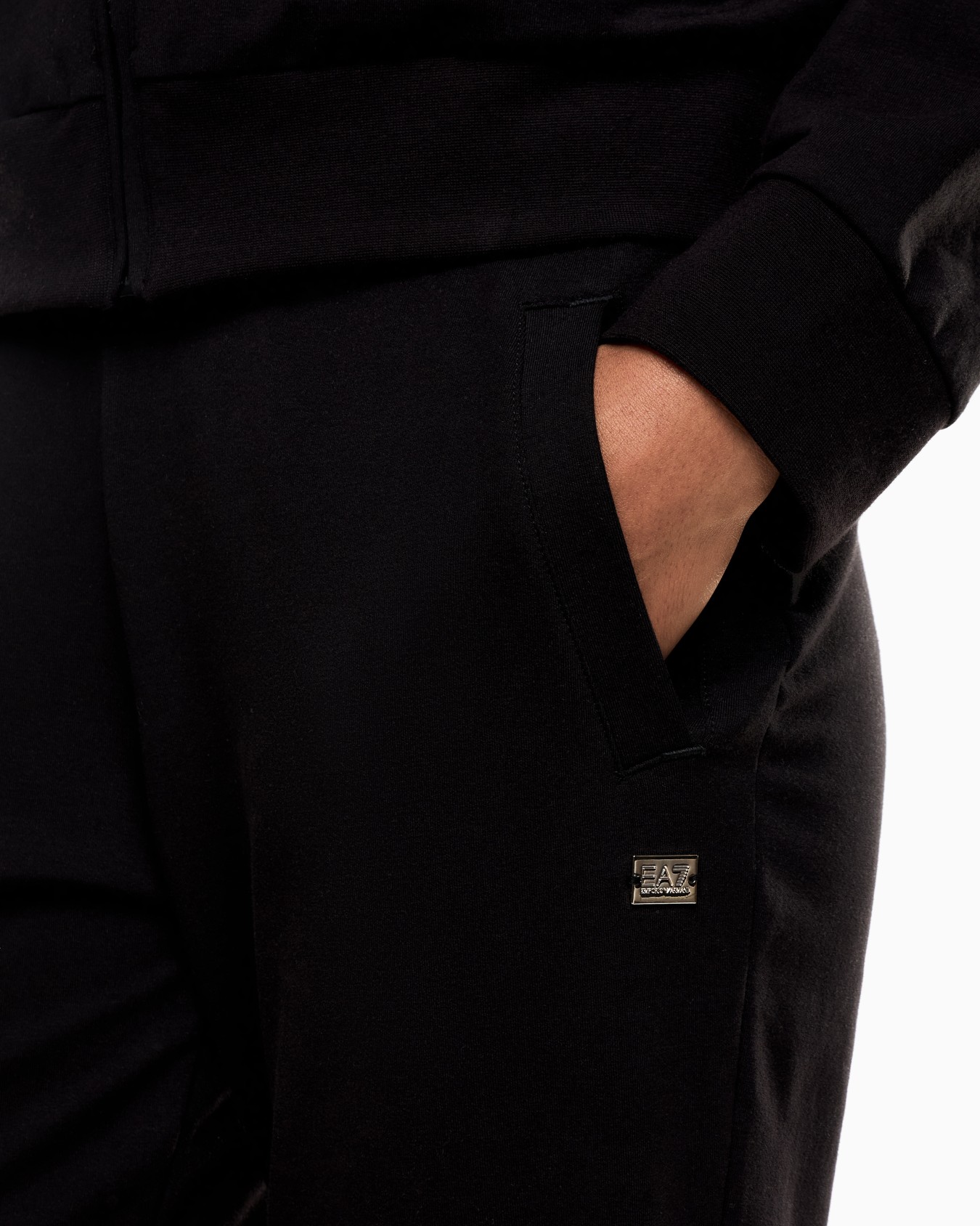 Core Lady stretch-cotton tracksuit Slide 4