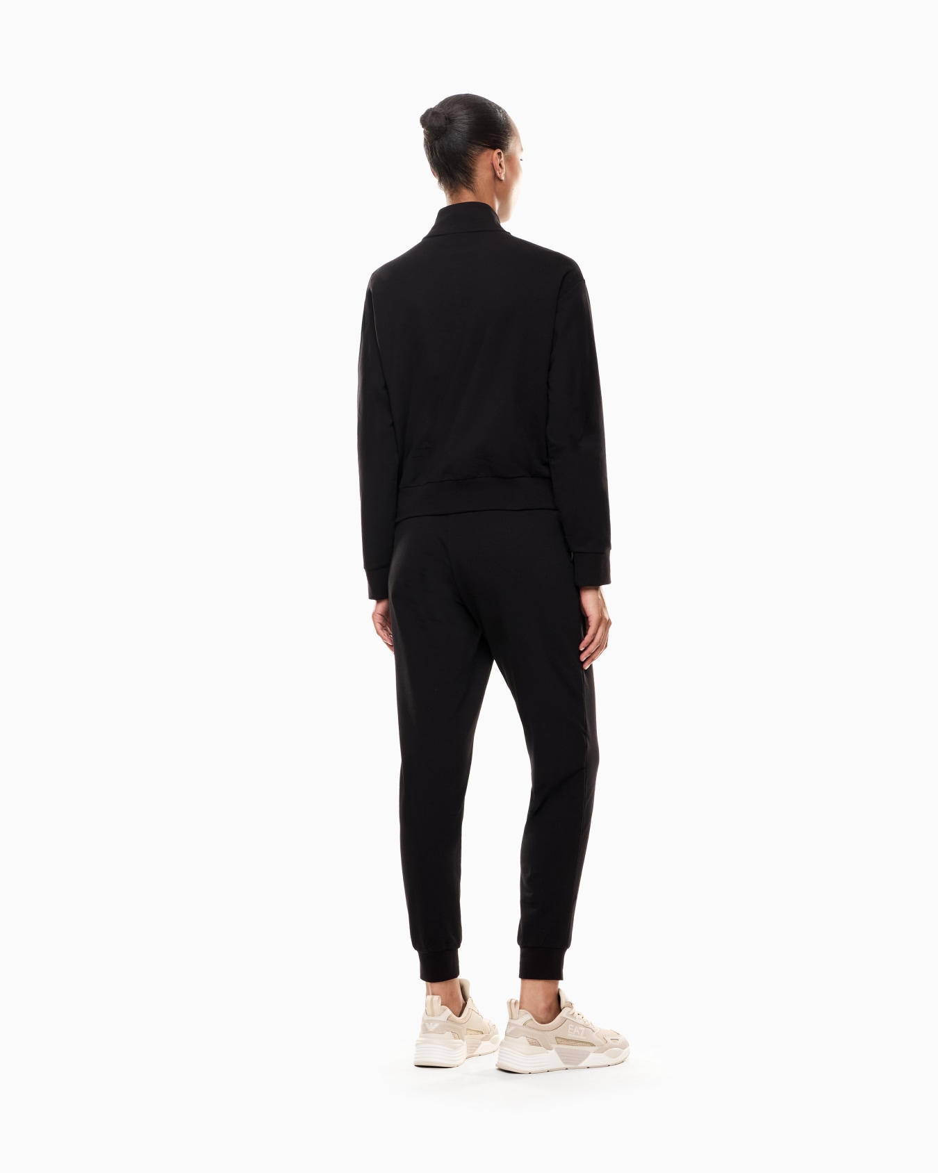 Core Lady stretch-cotton tracksuit Slide 2