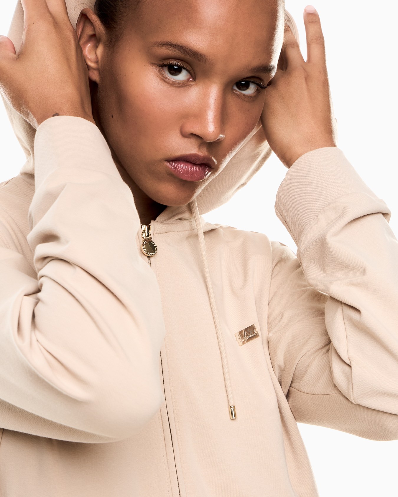 Core Lady stretch-cotton tracksuit Slide 3