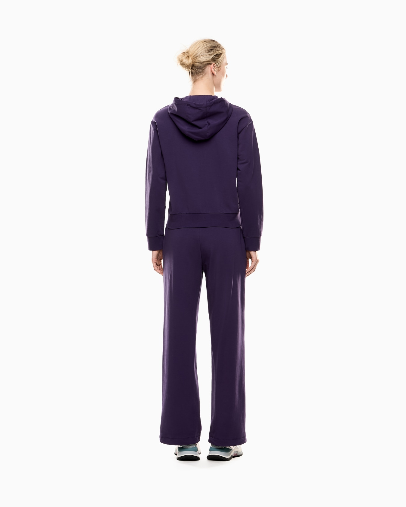 Core Lady stretch-cotton tracksuit Slide 2