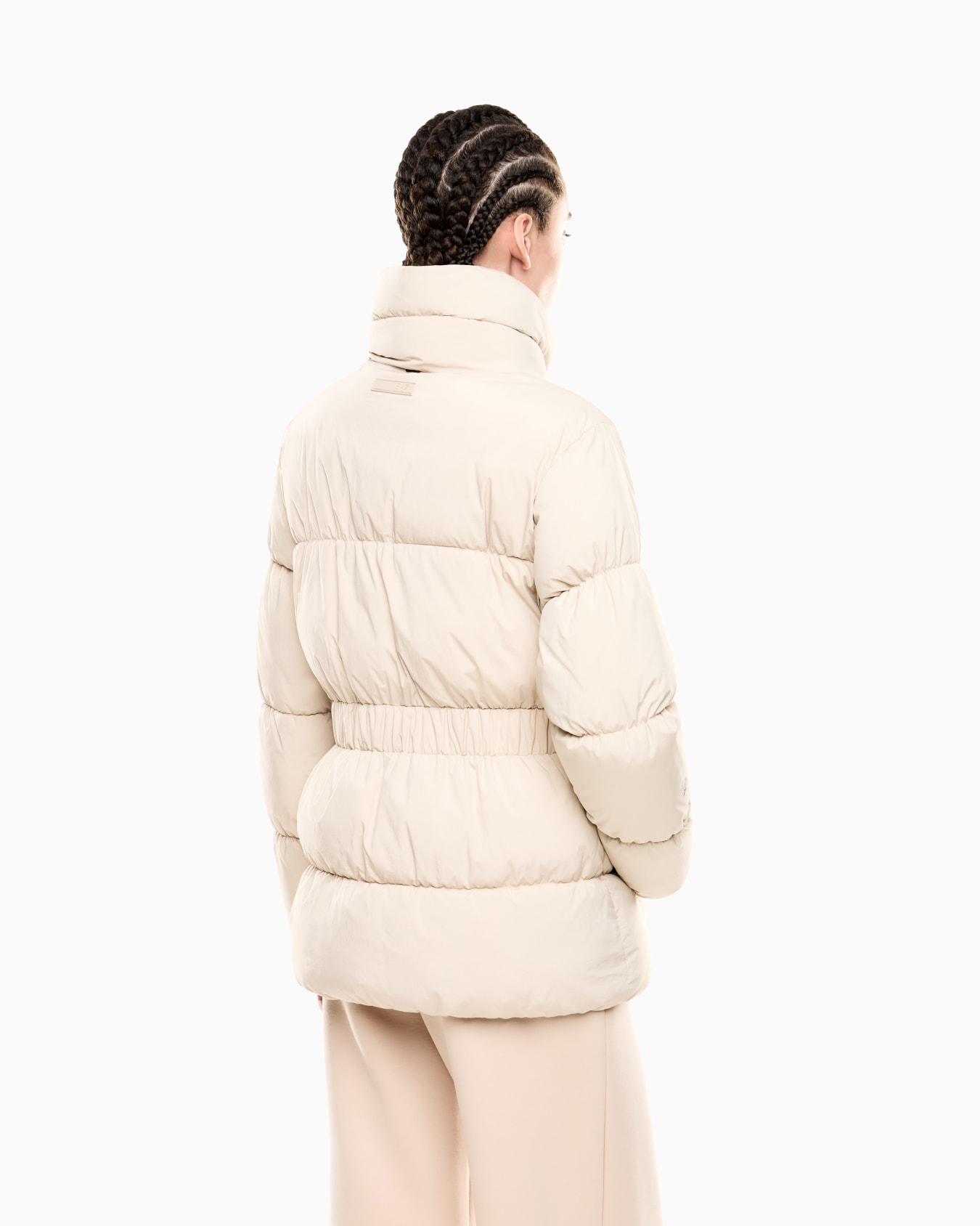 Logo Series nylon padded jacket Slide 2