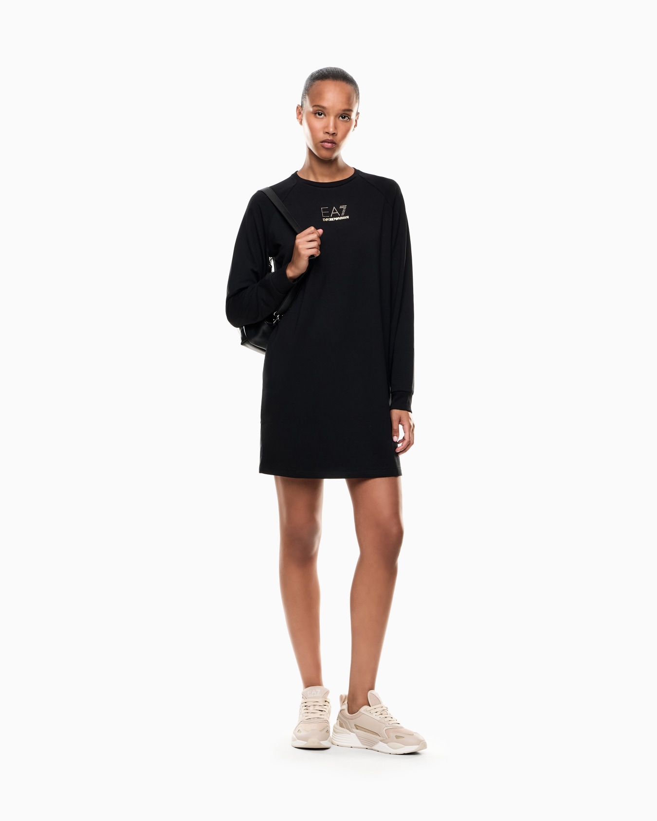 Evolution stretch viscose-blend short dress Slide 1
