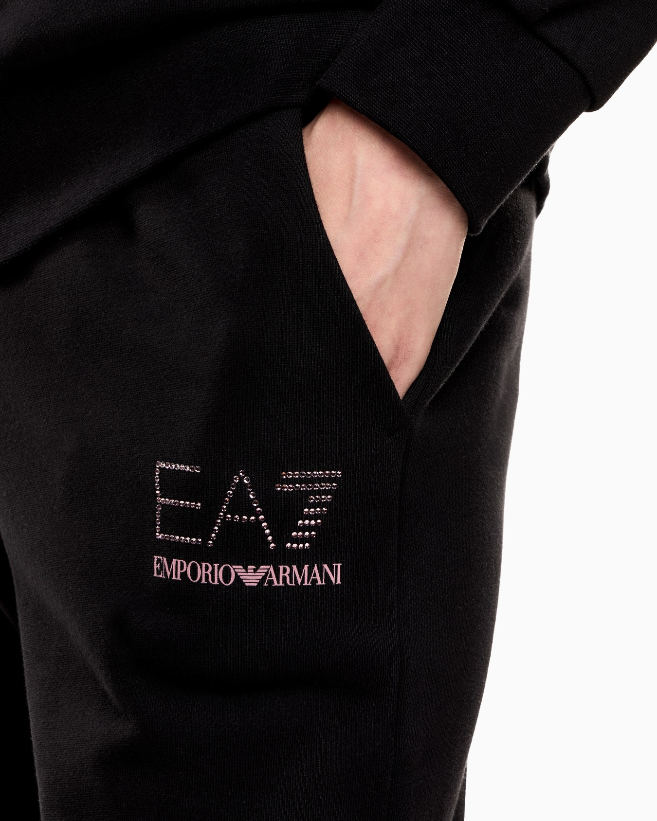 Pantalon de jogging Logo Series en mélange de coton biologique Diapositive 4